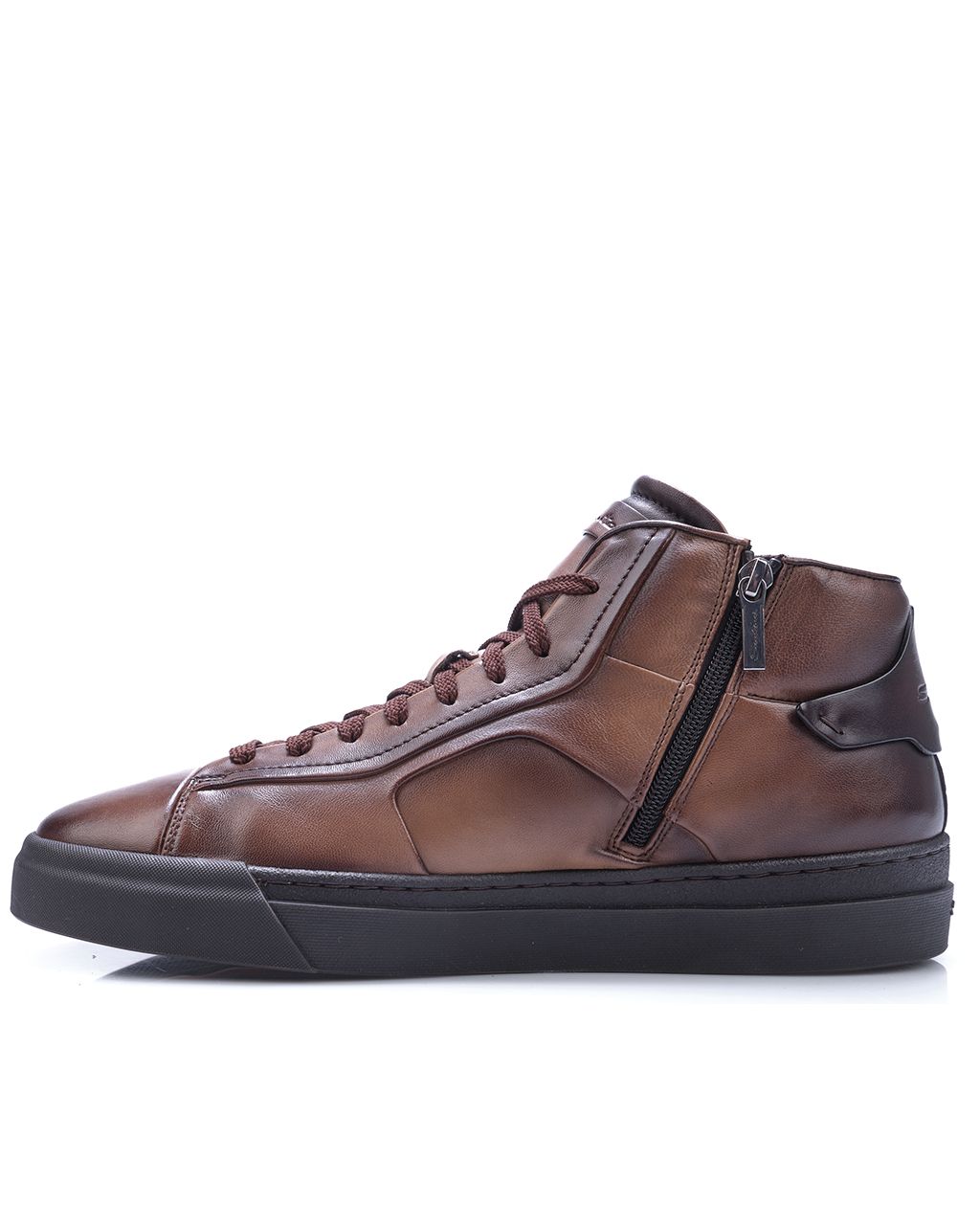 Santoni Fikri Sneakers Donker bruin 083181-001-10