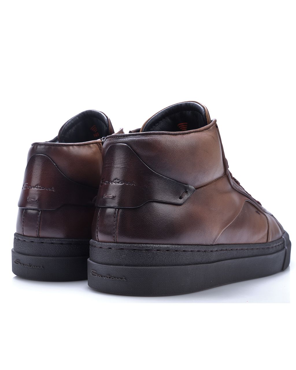 Santoni Fikri Sneakers Donker bruin 083181-001-10