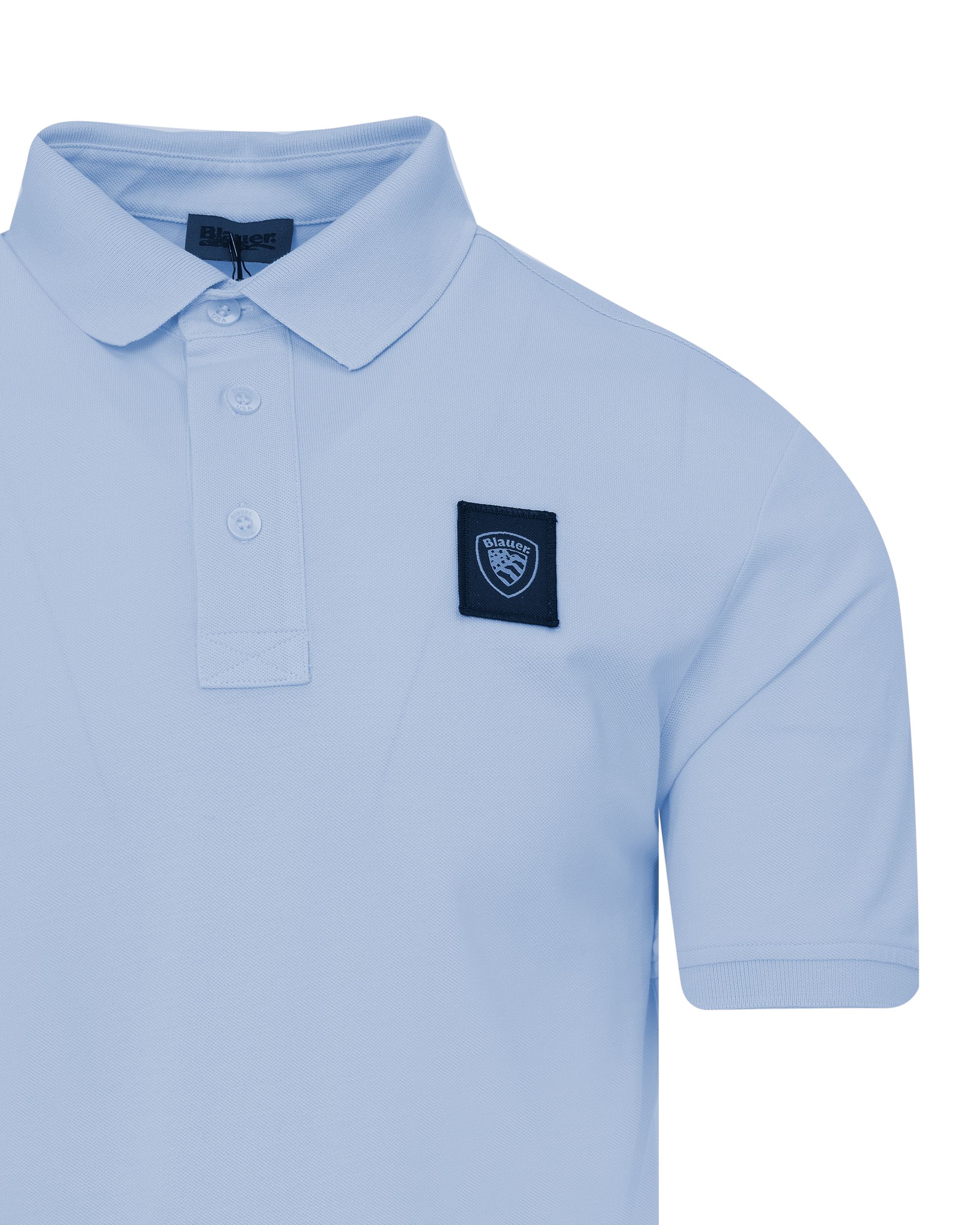 Blauer Polo KM Licht blauw 083188-001-L