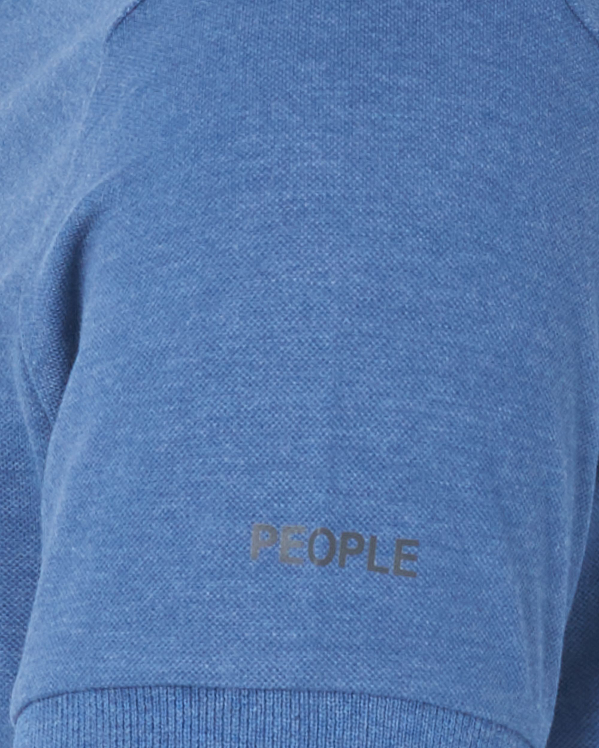 People of Shibuya Majime Polo KM Blauw 083200-001-L