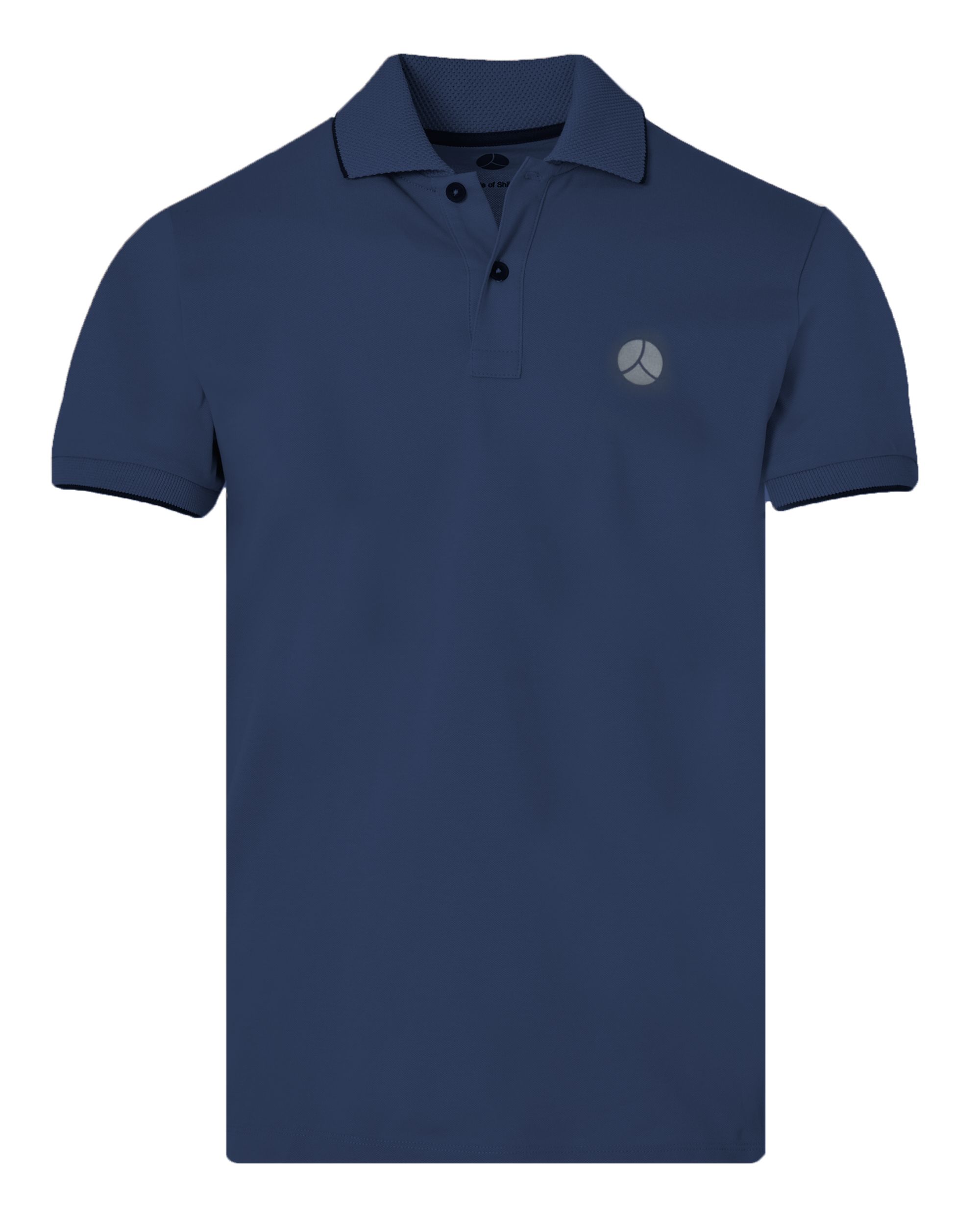 People of Shibuya Majime Polo KM Donker blauw 083201-001-L