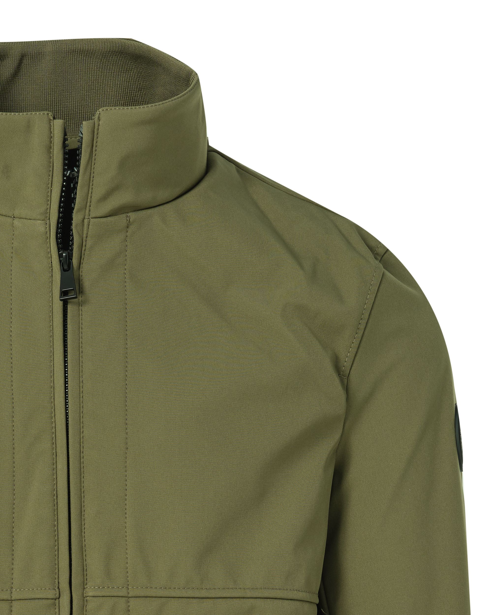 Airforce Softshell Jack Groen 083278-001-L