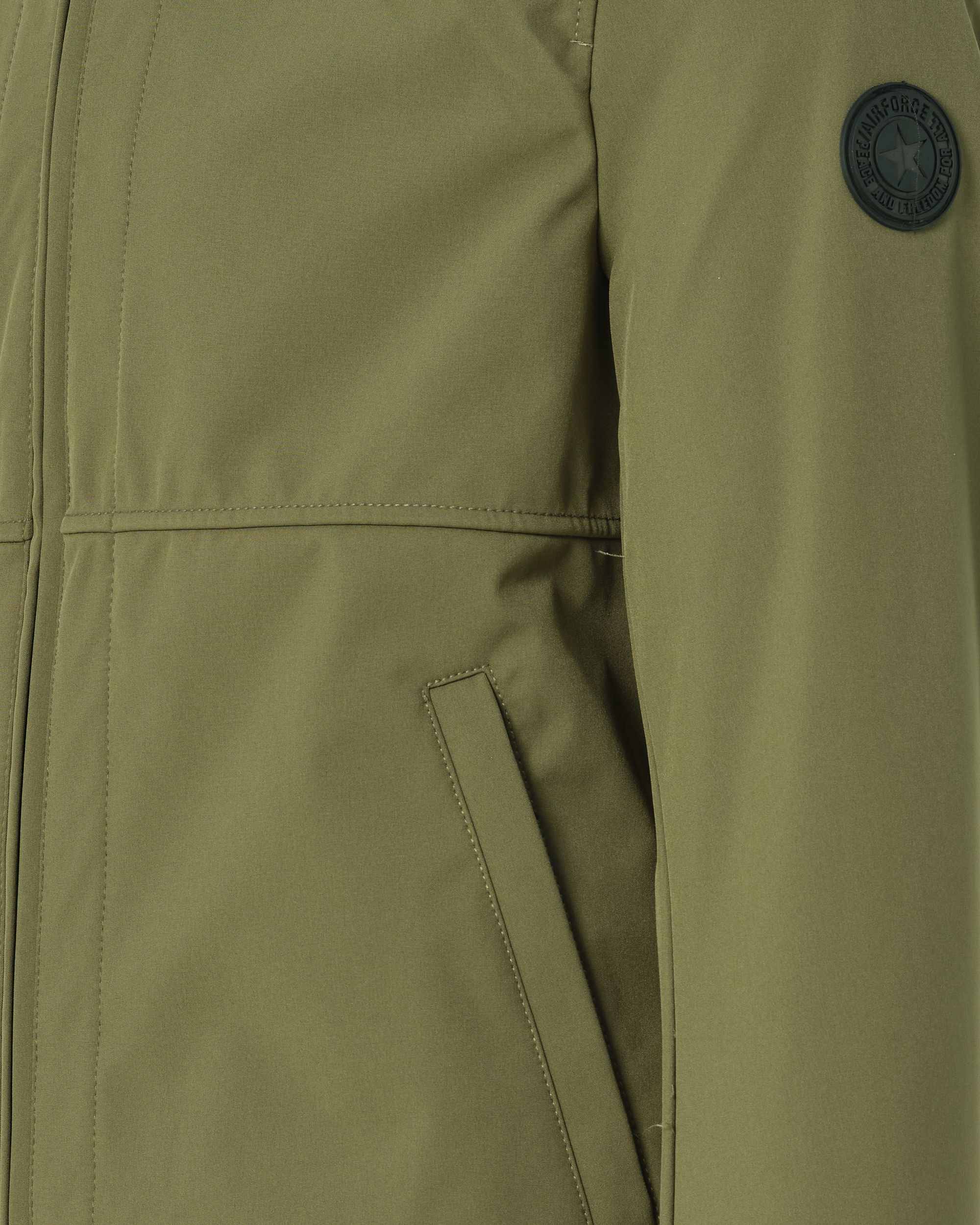 Airforce Softshell Jack Groen 083278-001-L