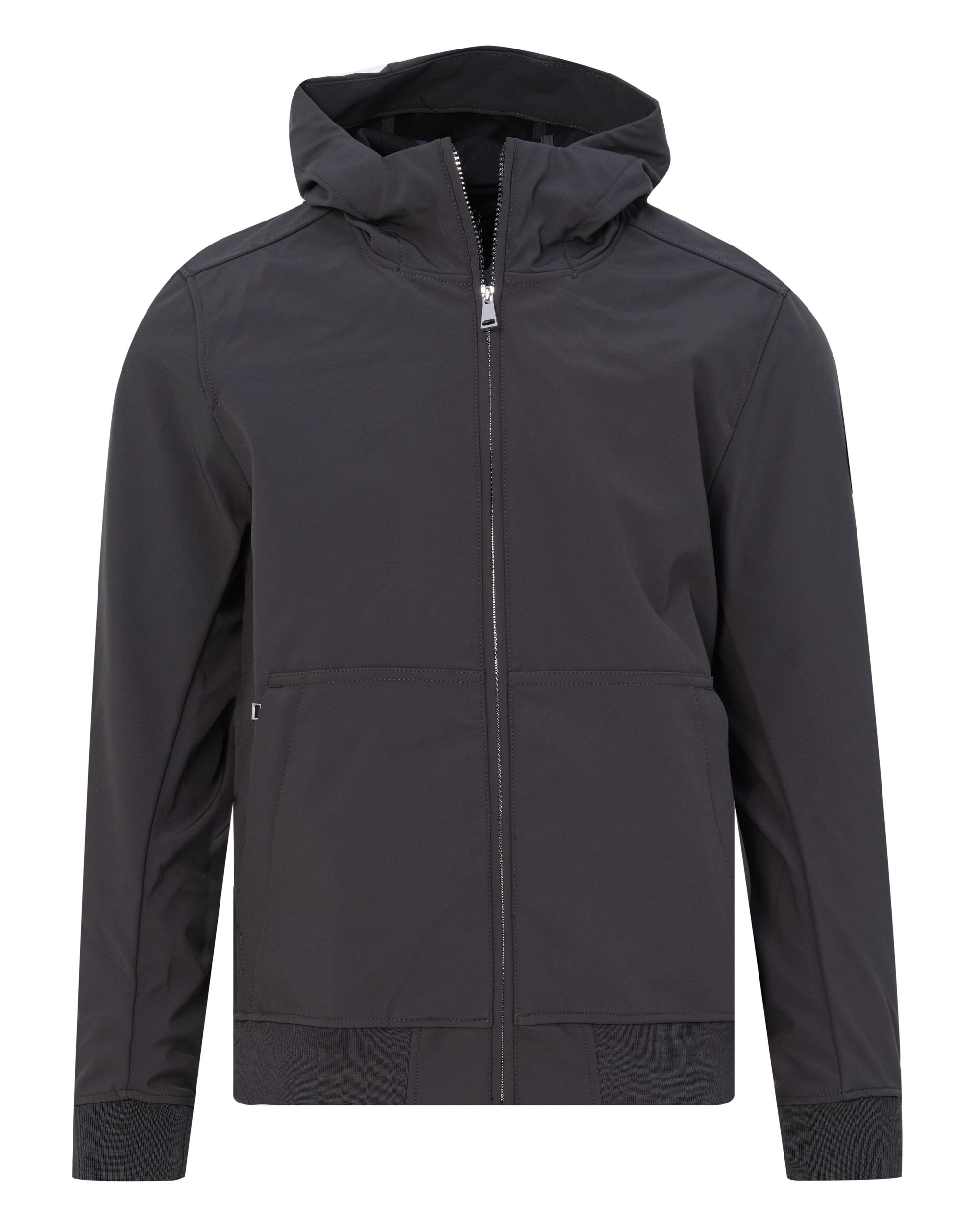 Airforce Softshell Hooded Jack Antraciet 083285-001-L