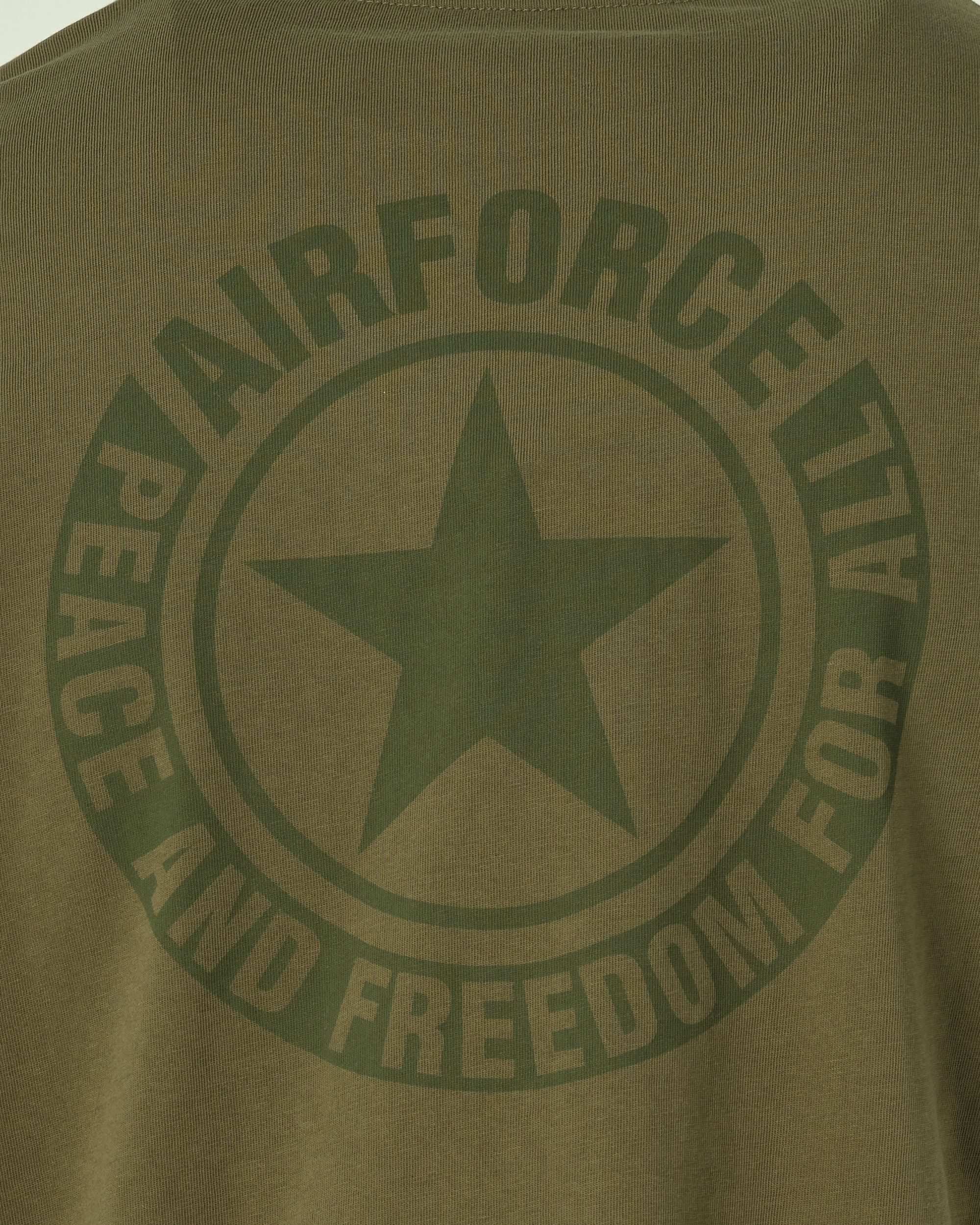 Airforce T-shirt KM Groen 083291-001-L
