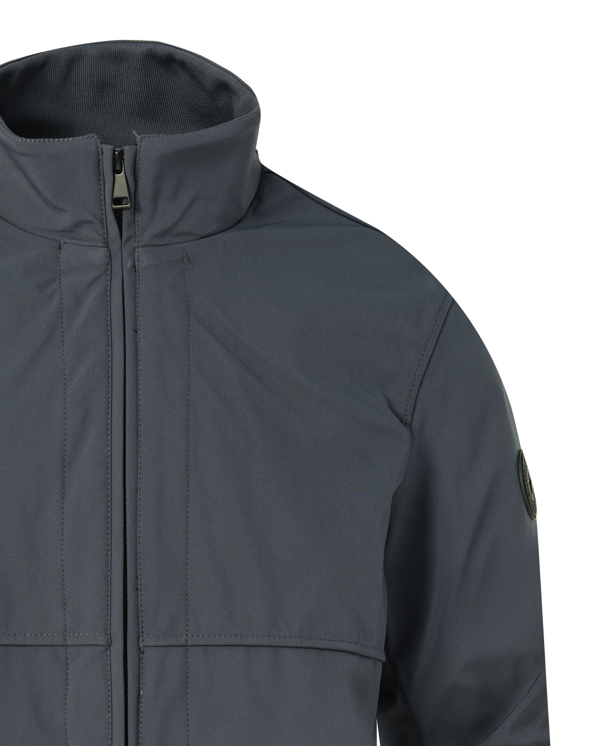 Airforce Softshell Jack Blauw 083318-001-L