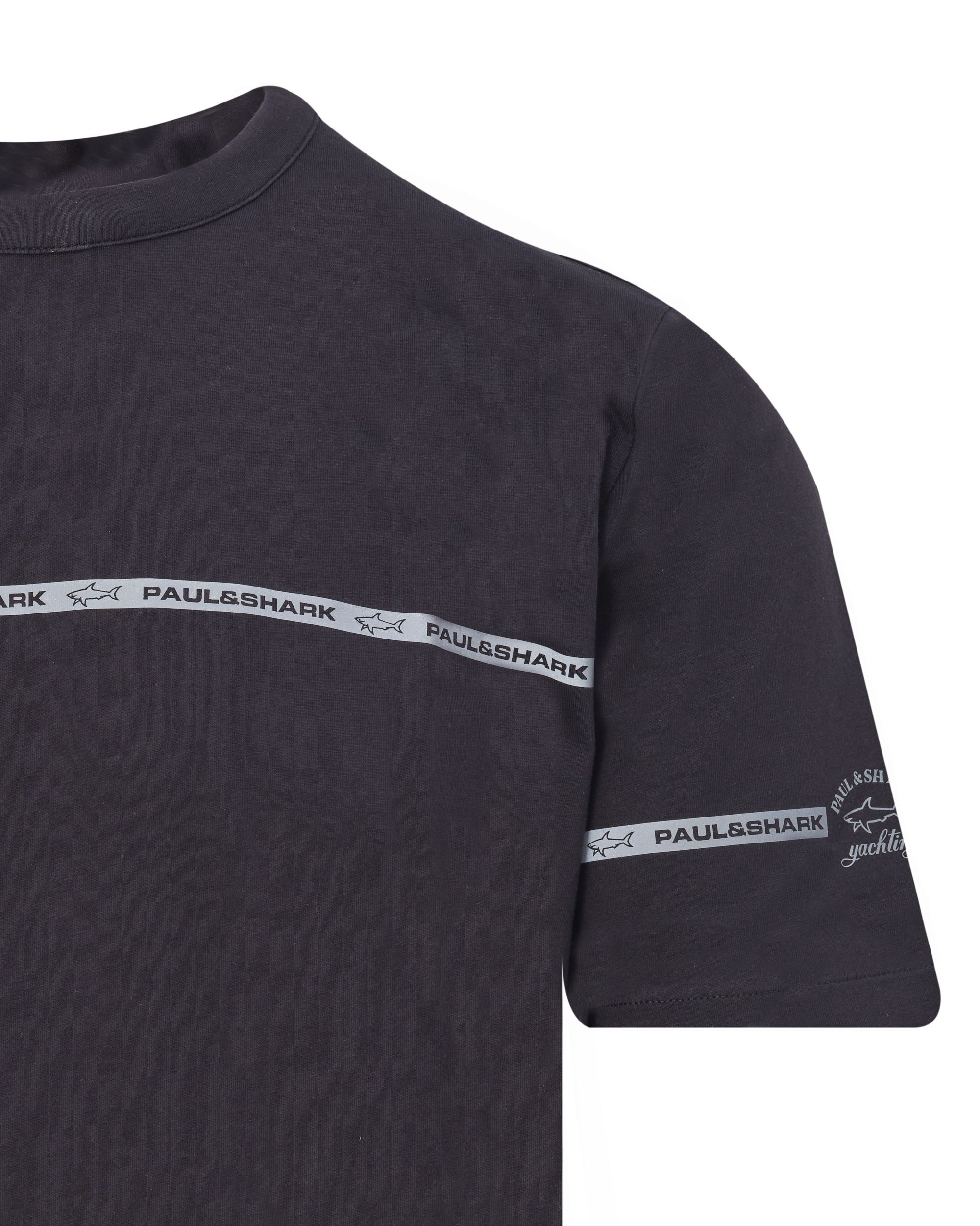 Paul & Shark T-shirt KM Zwart 083346-001-L
