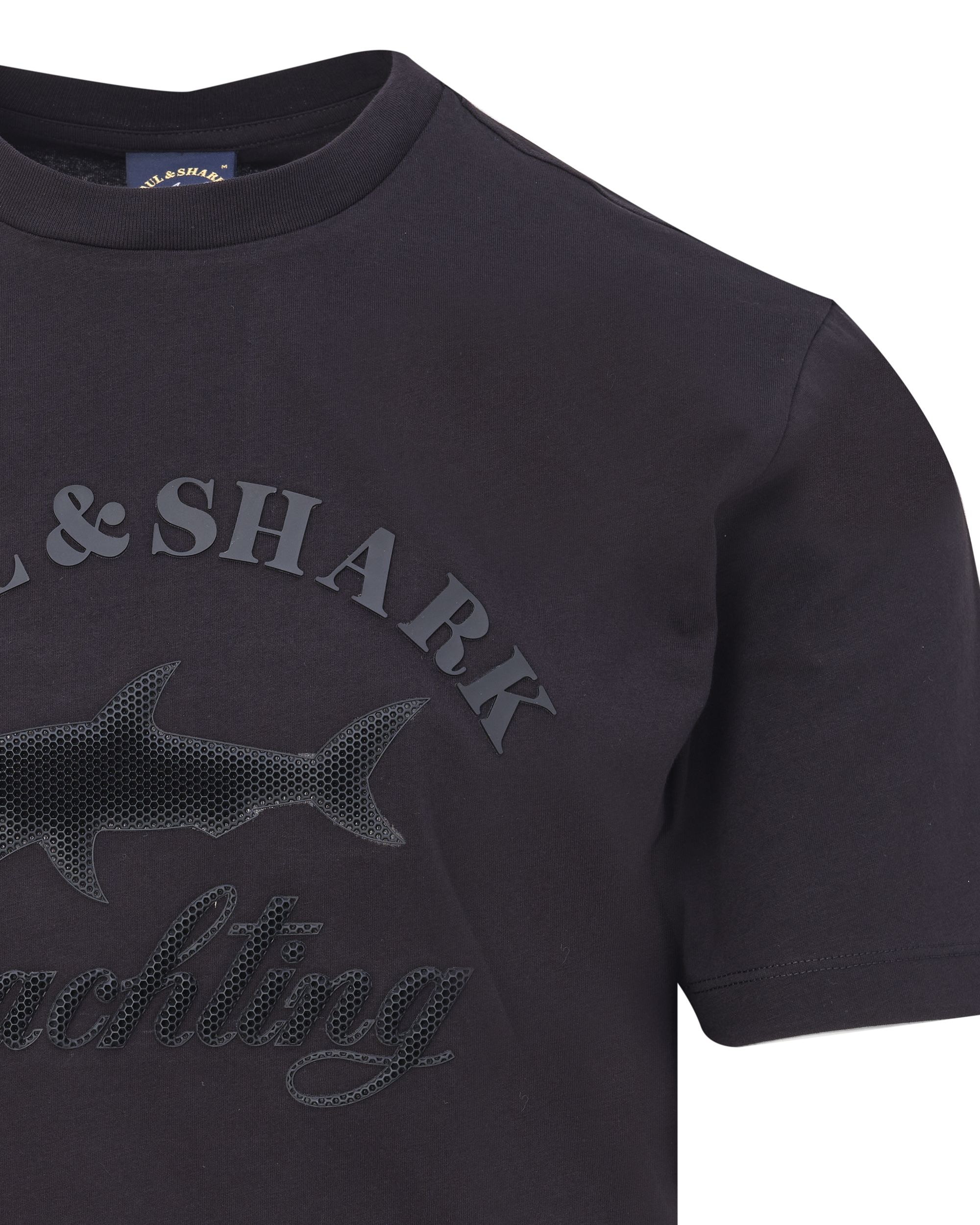 Paul & Shark T-shirt KM Zwart 083354-001-L