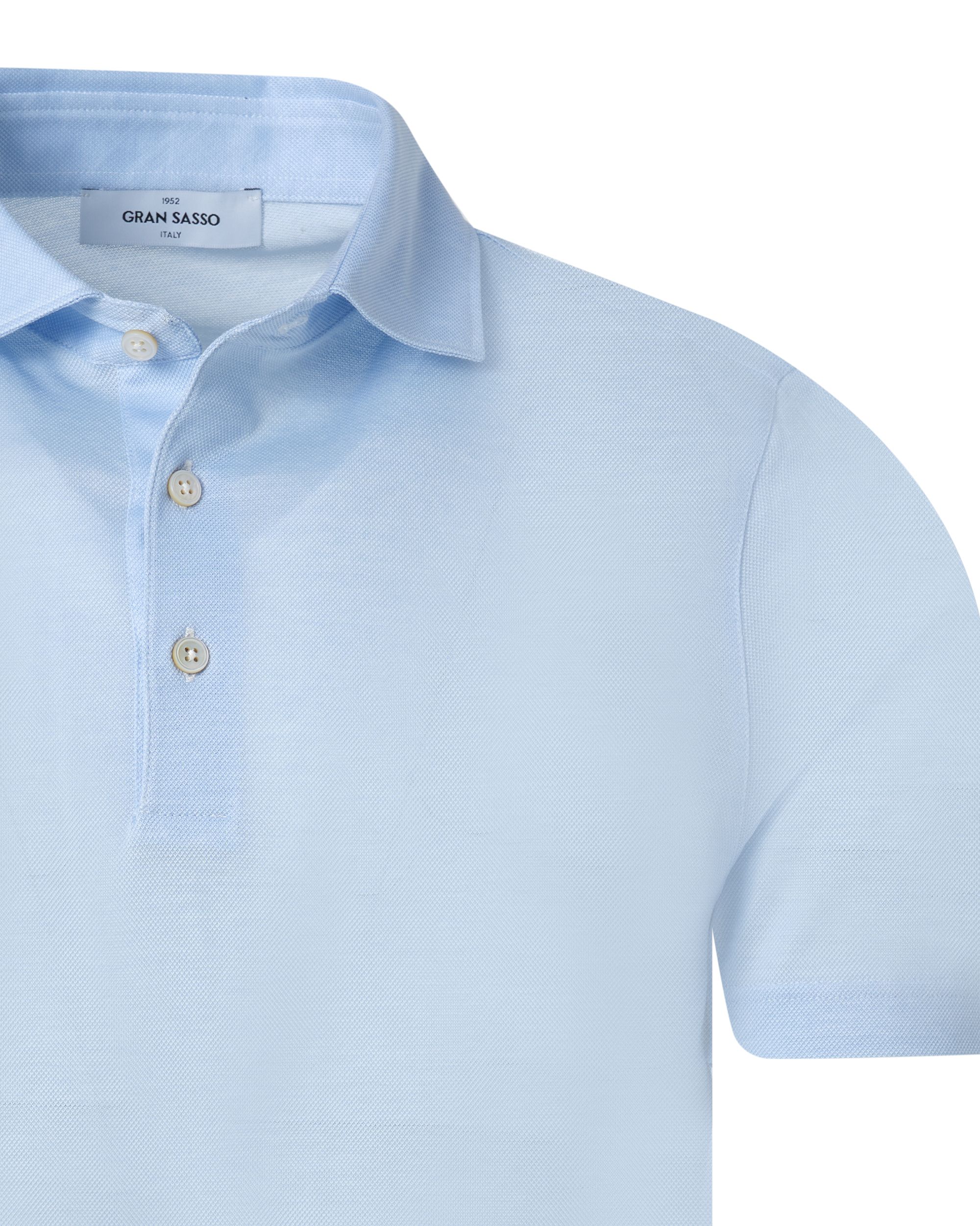 Gran Sasso Polo KM Licht blauw 083406-001-48