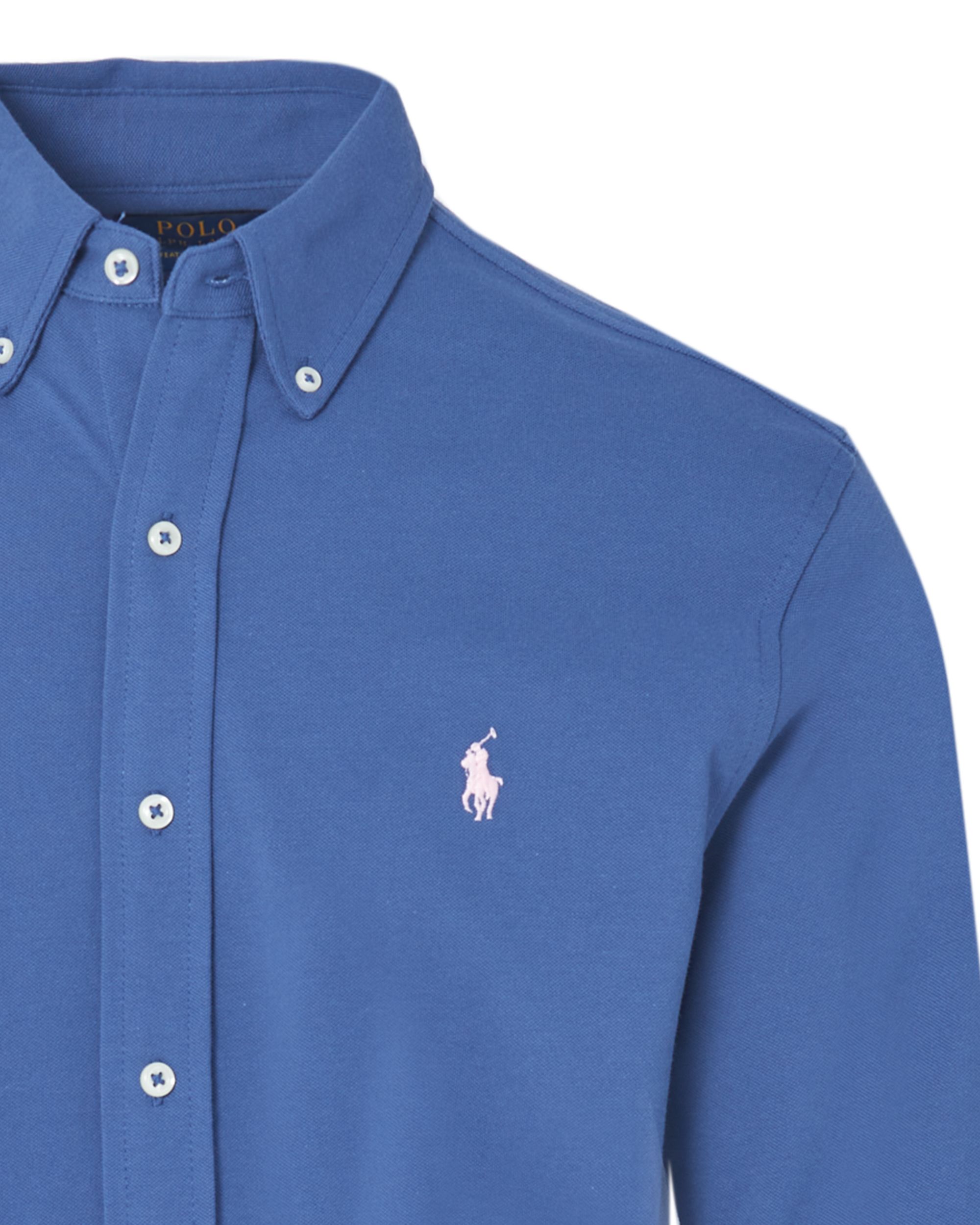 Polo Ralph Lauren Casual Overhemd LM Blauw 083420-001-L