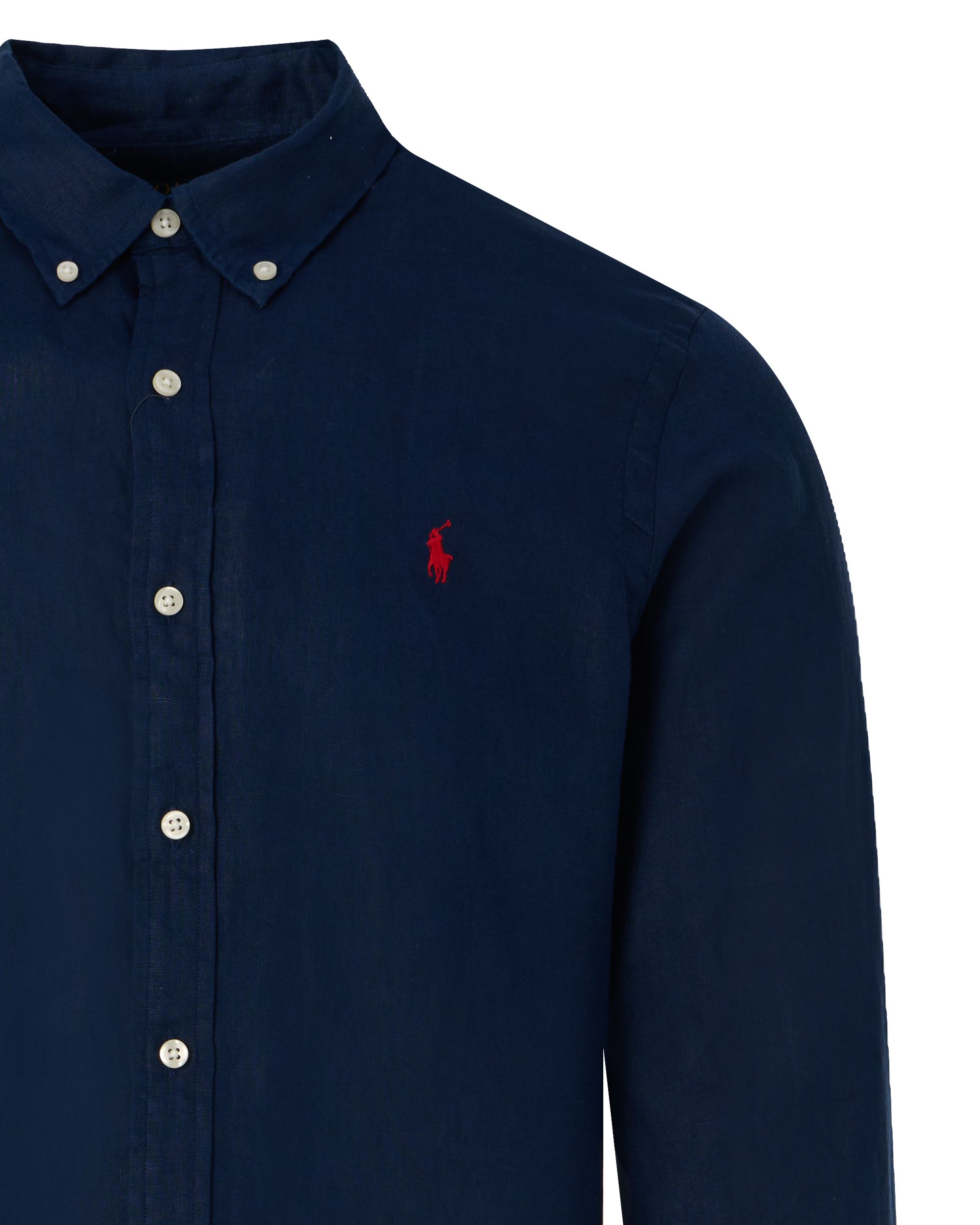 Polo Ralph Lauren Casual Overhemd LM Donker blauw 083462-001-L