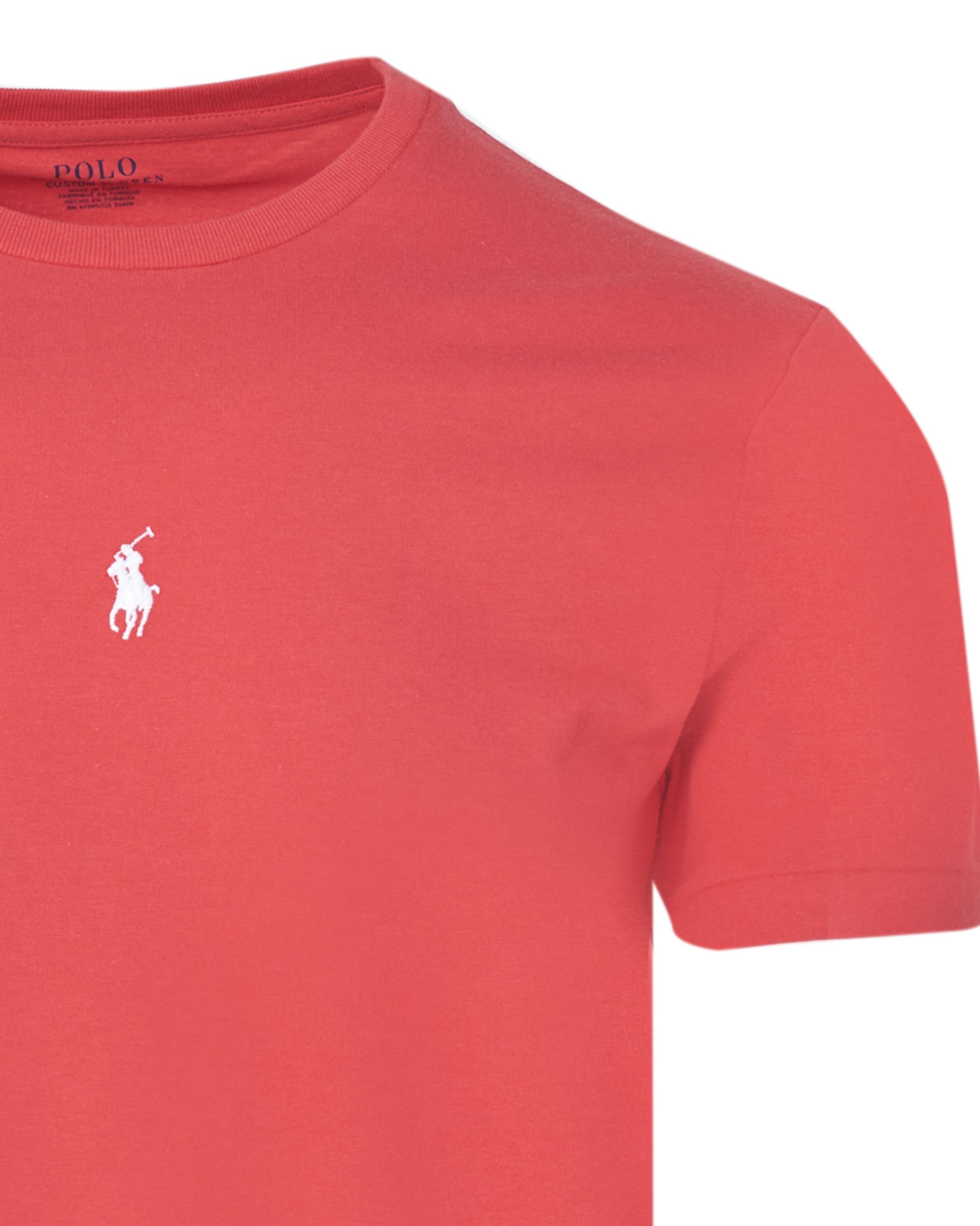 Polo Ralph Lauren T-shirt KM Rood 083475-001-L