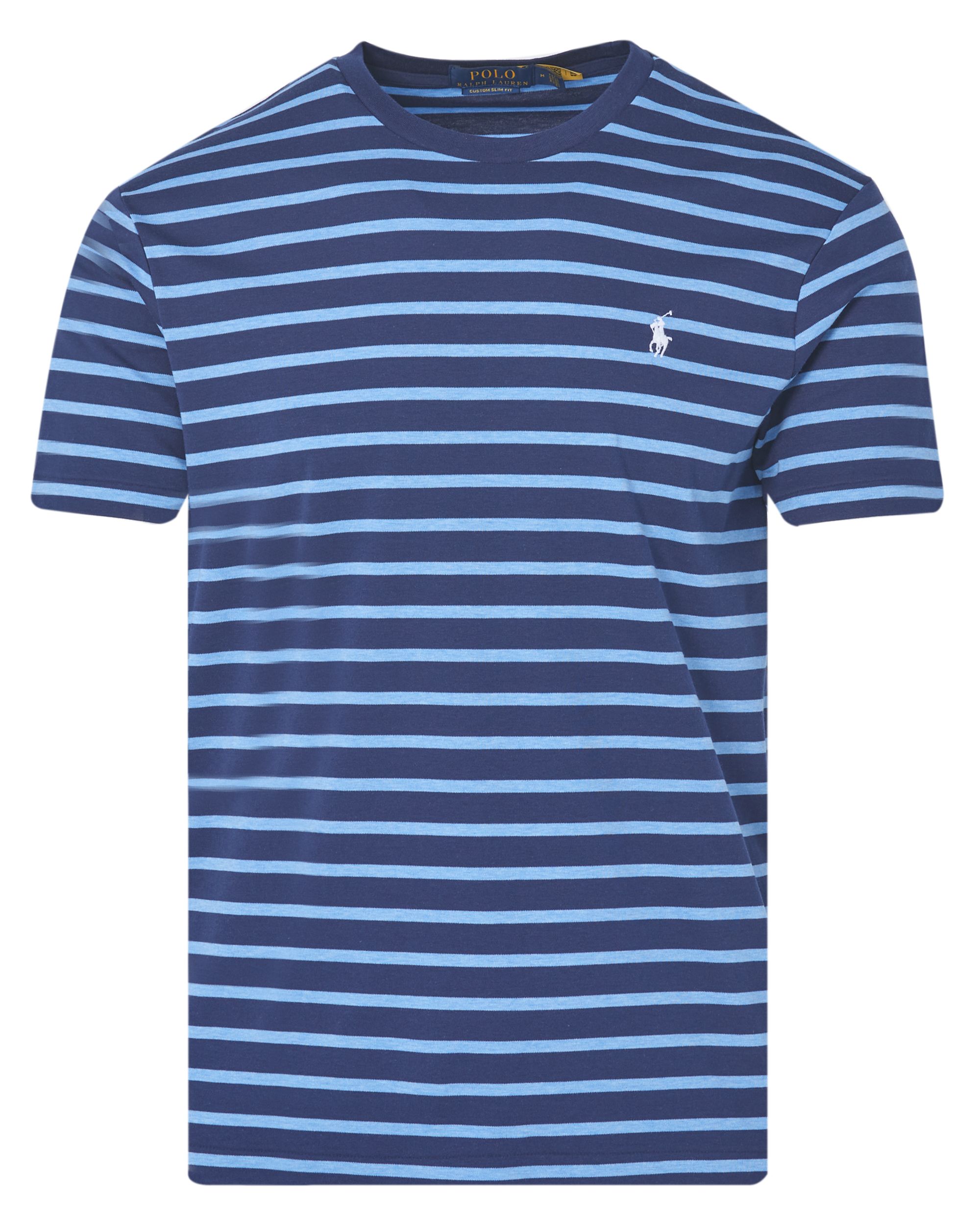 Polo Ralph Lauren T-shirt KM Blauw streep 083489-001-L