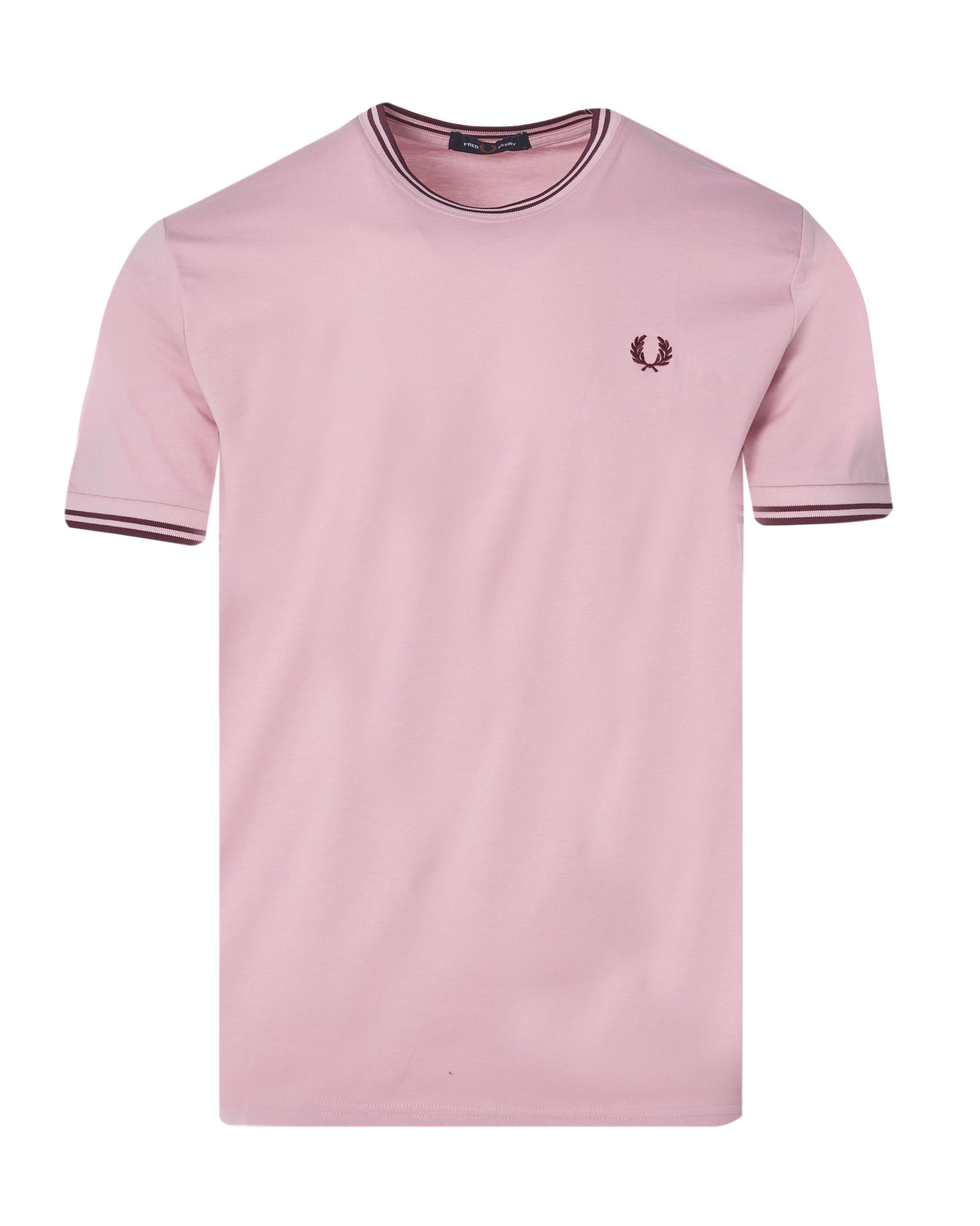 Fred Perry T-shirt KM Roze 083513-001-L