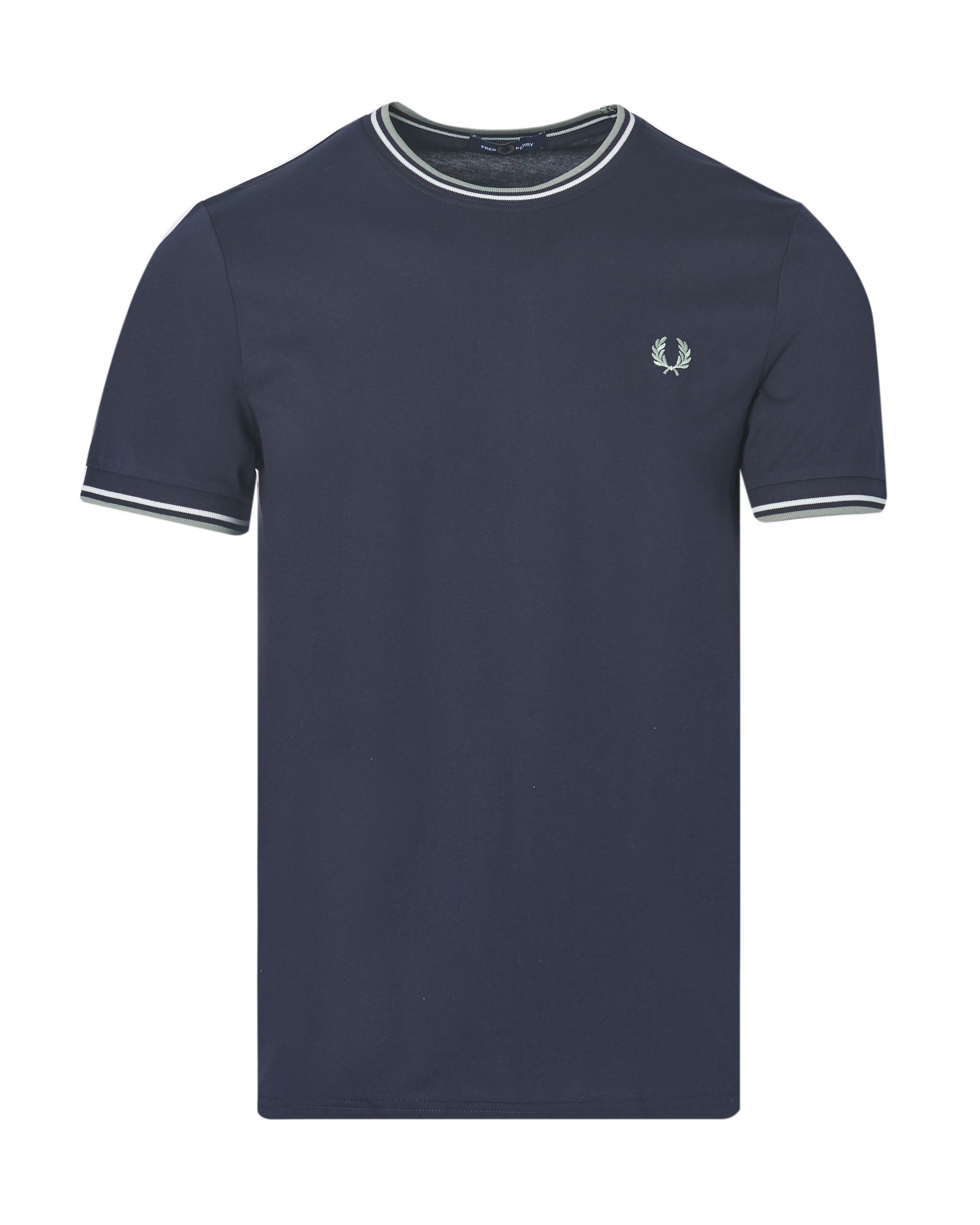 Fred Perry T-shirt KM Blauw 083514-001-L