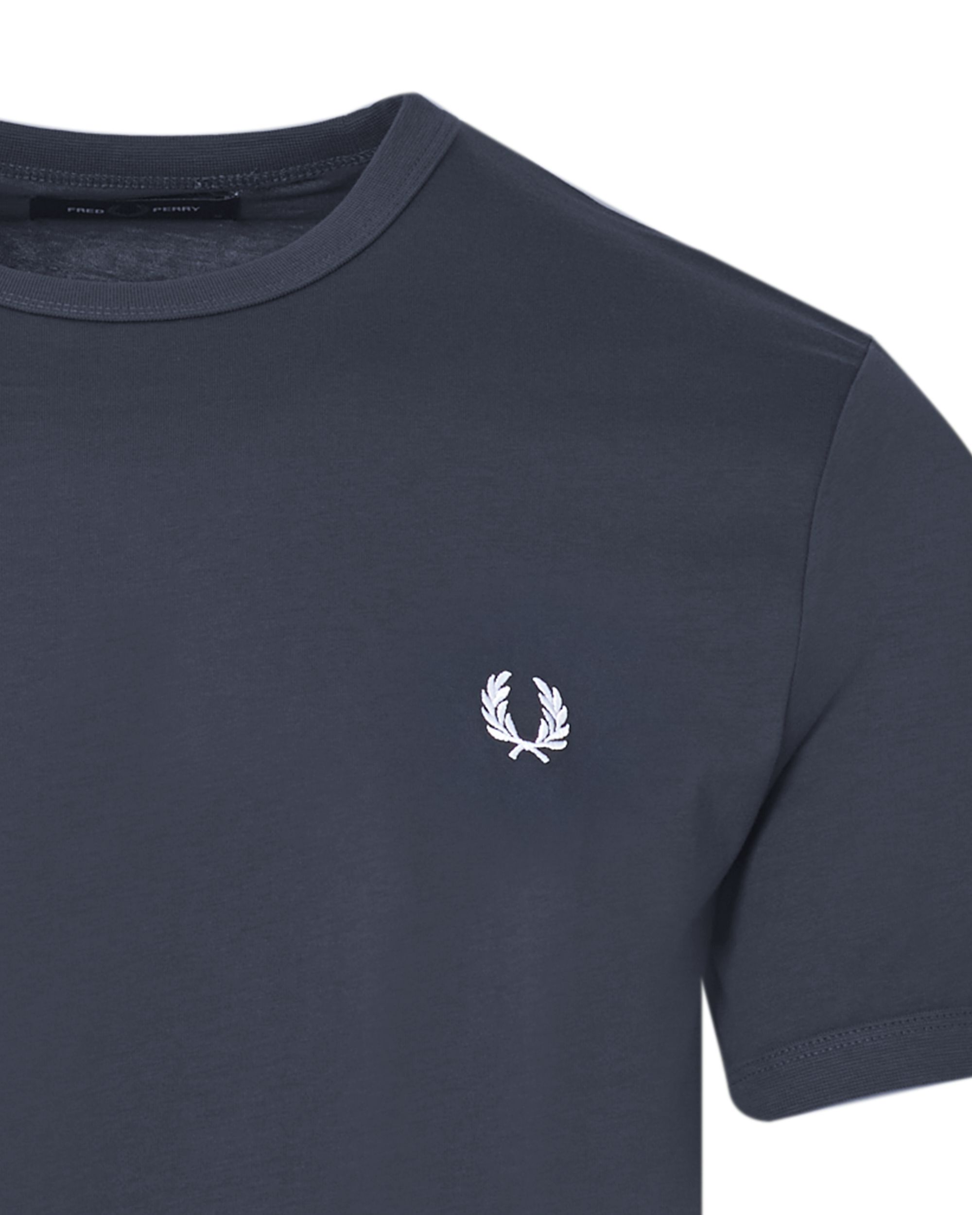 Fred Perry T-shirt KM Donker blauw 083517-001-L