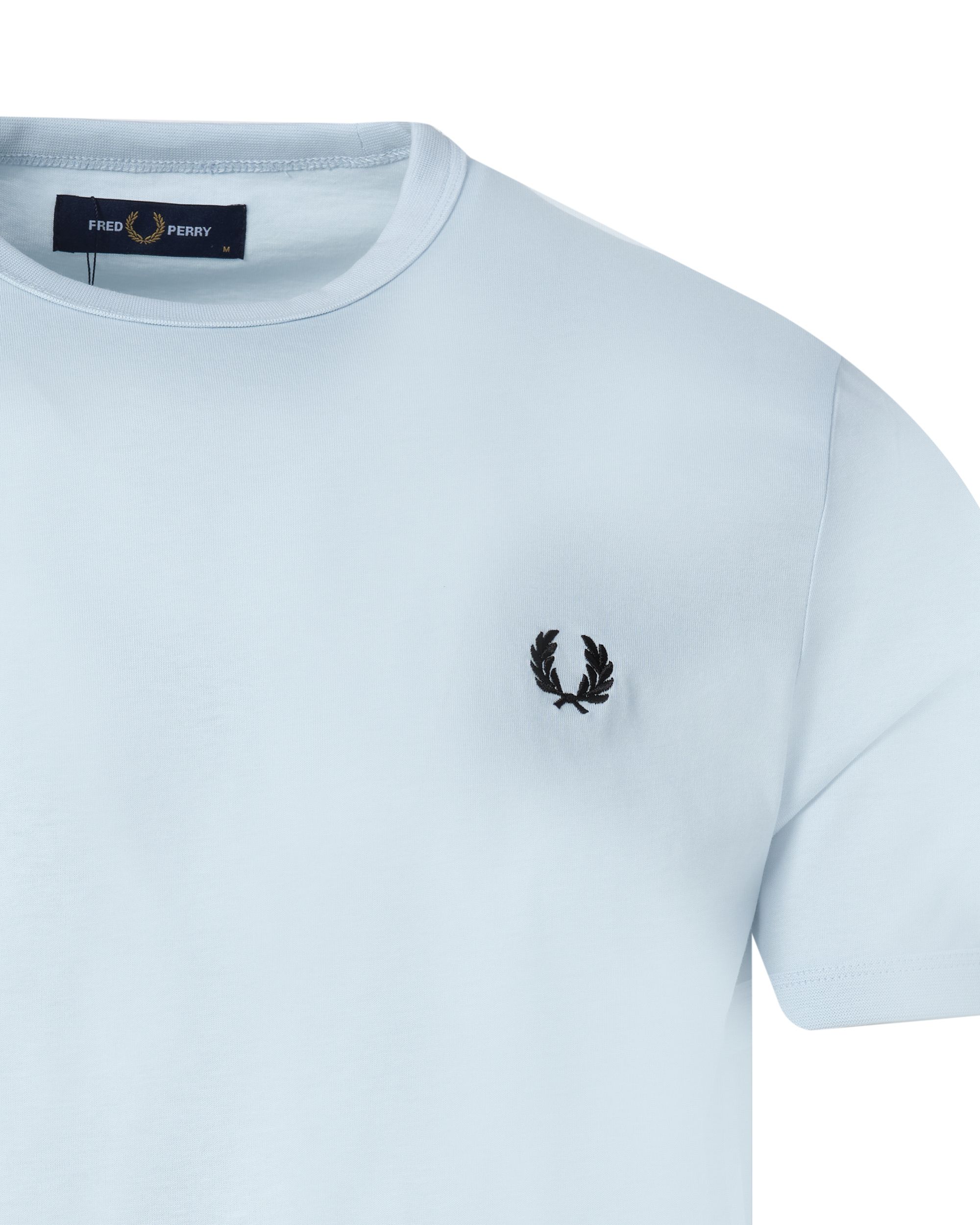 Fred Perry T-shirt KM Wit 083520-001-L