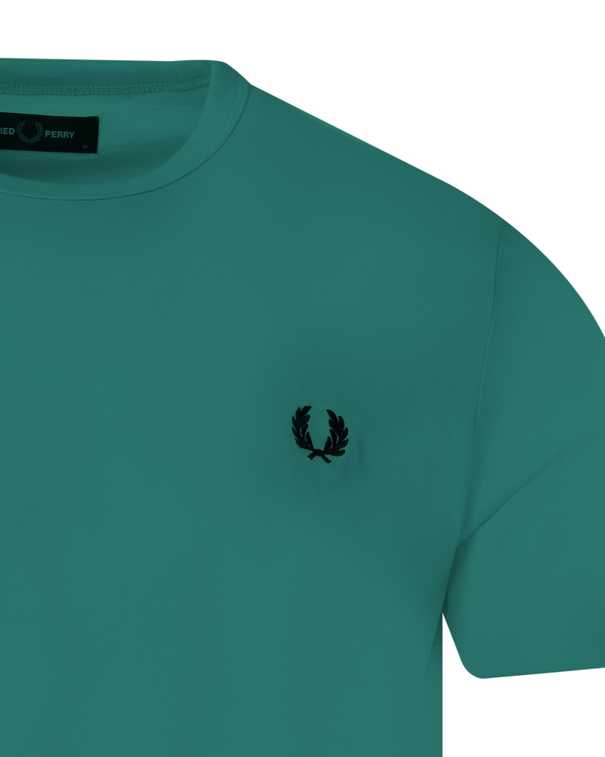 Fred Perry T-shirt KM Groen 083521-001-L