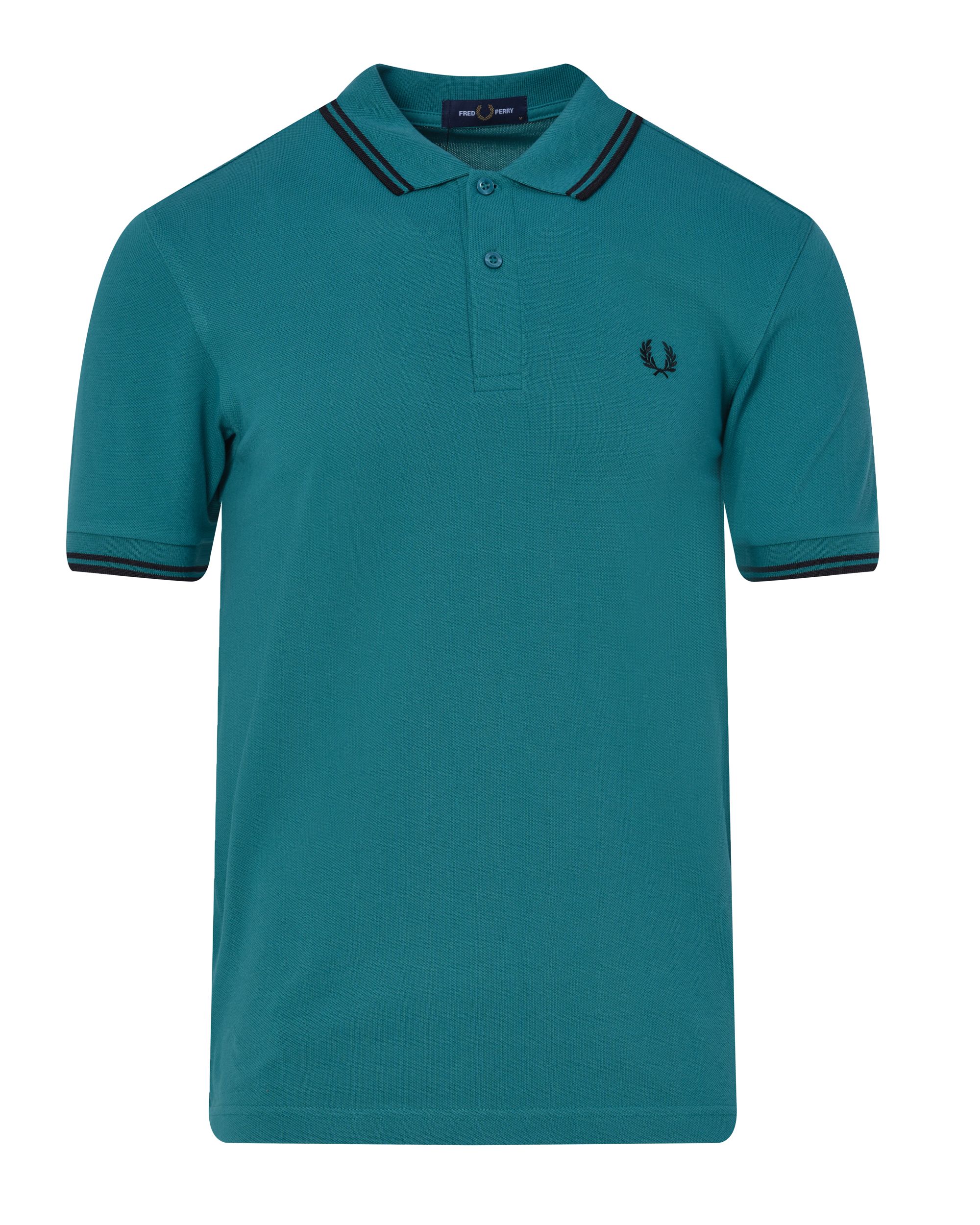 Fred Perry Polo KM Groen 083523-001-L