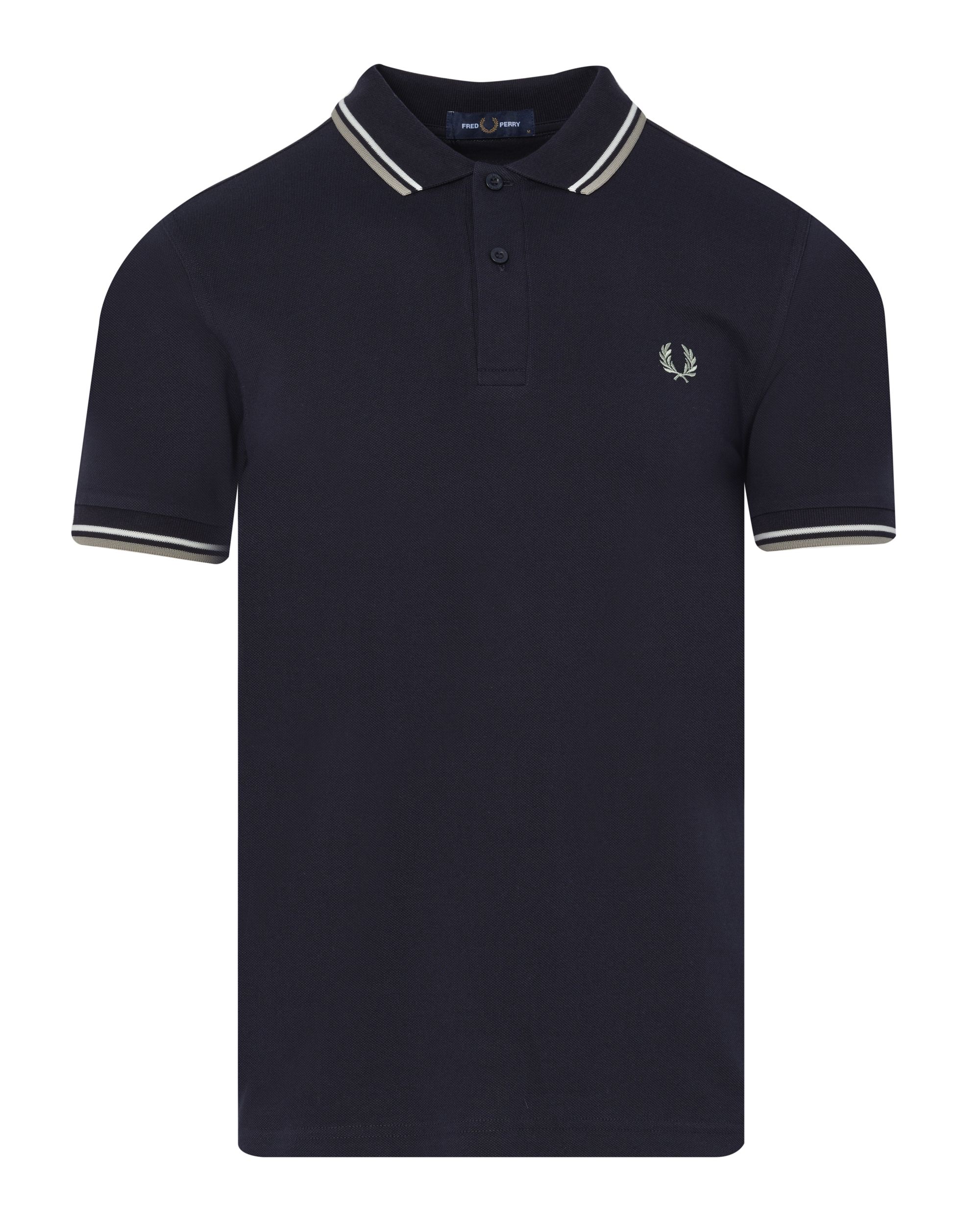 Fred Perry Polo KM Blauw 083525-001-L