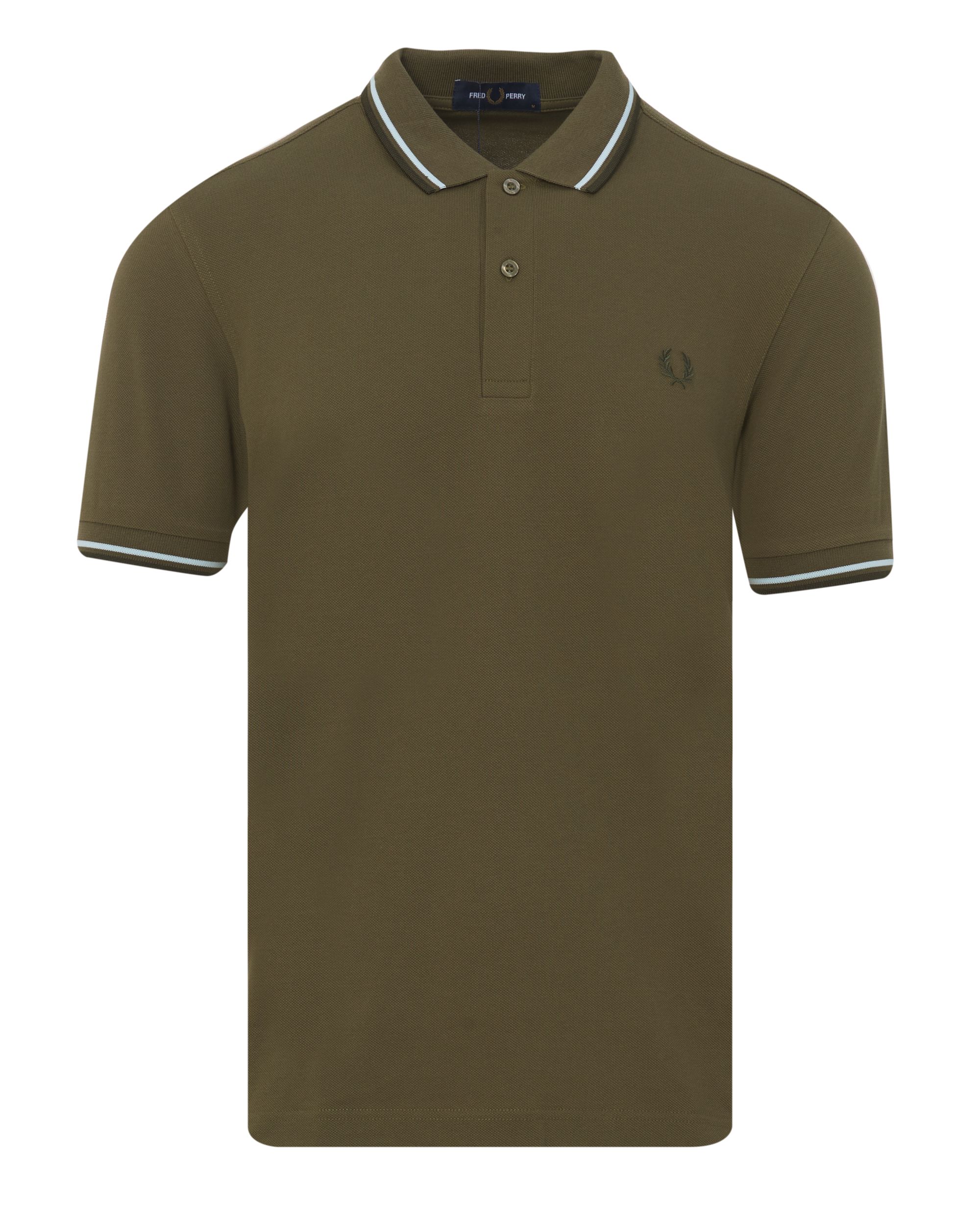 Fred Perry Polo KM Groen 083526-001-L