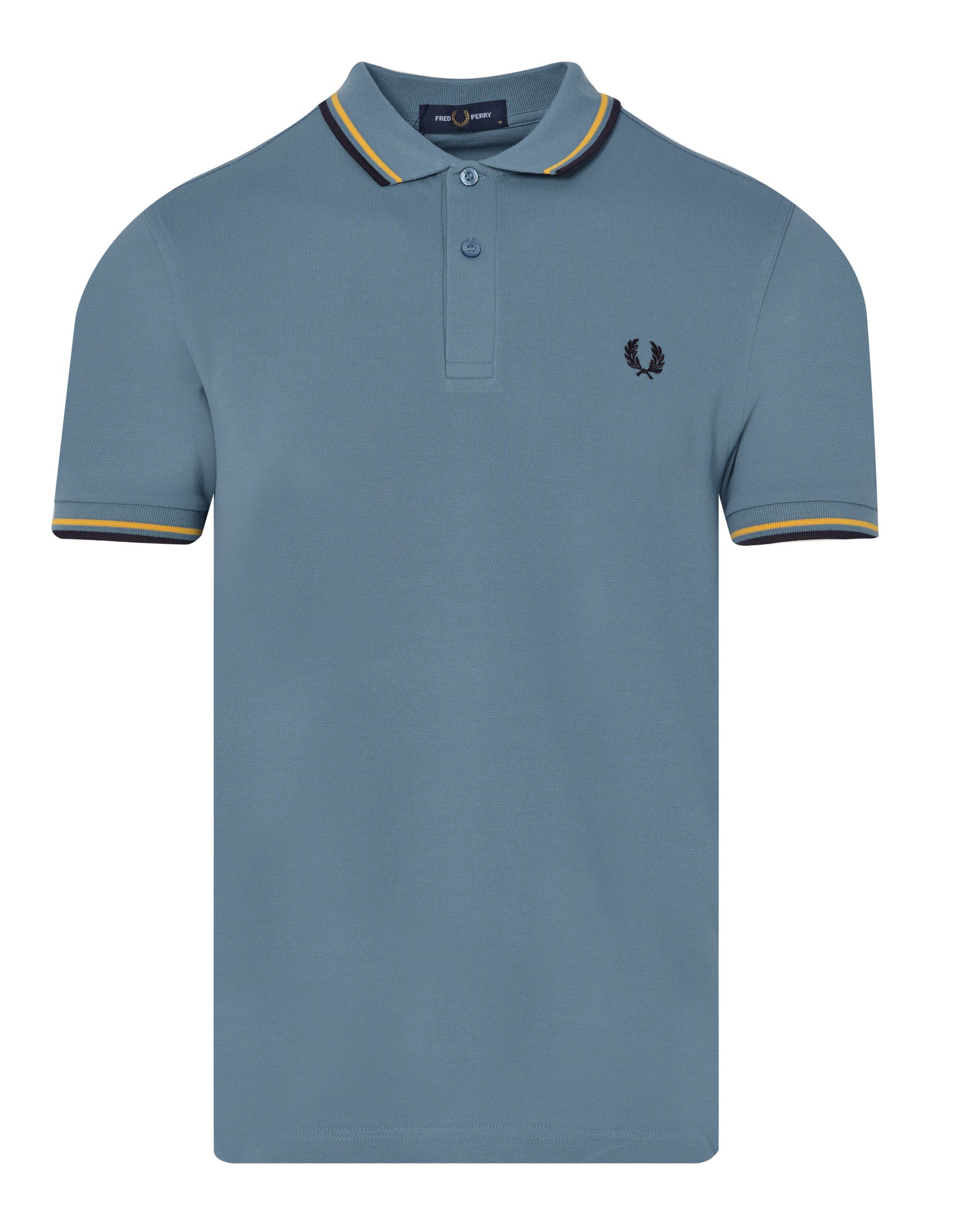 Fred Perry Polo KM Licht blauw 083530-001-L