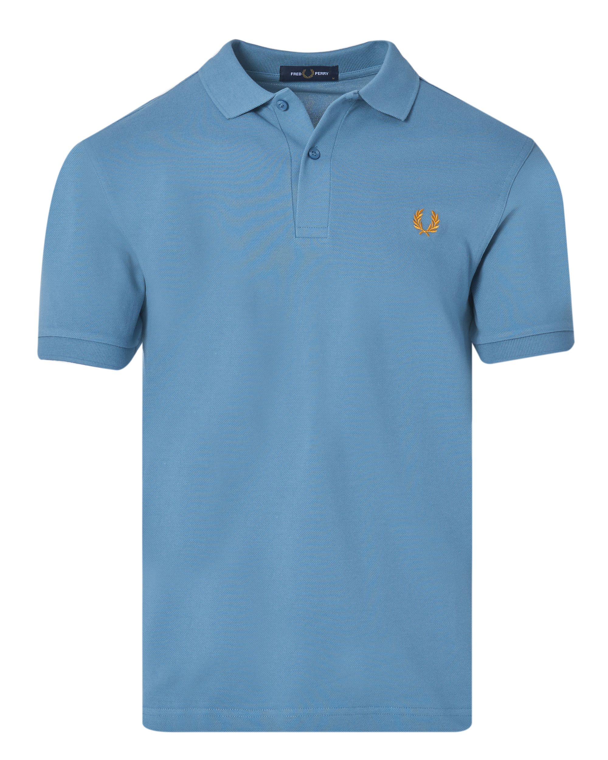 Fred Perry Polo KM Blauw 083533-001-L