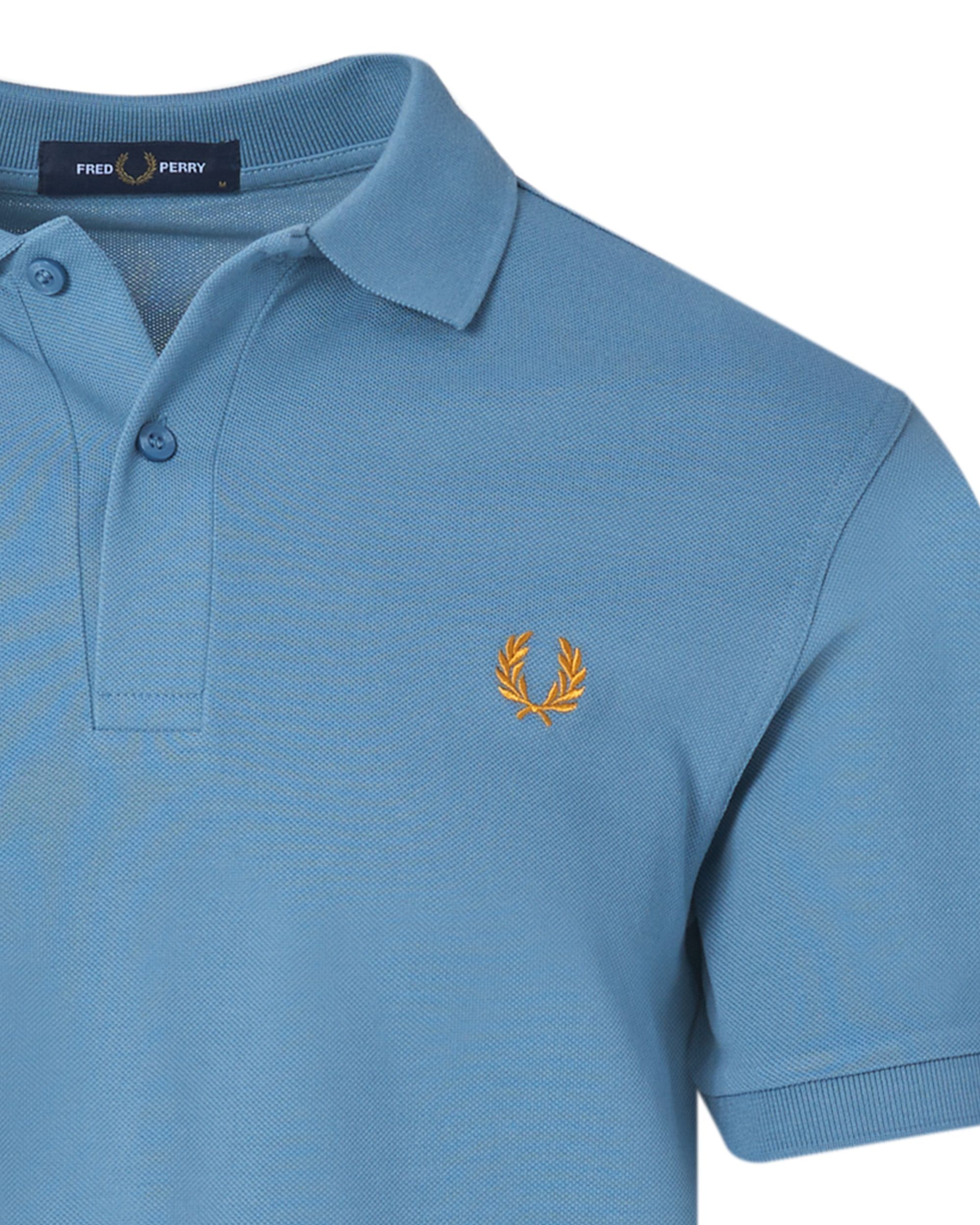 Fred Perry Polo KM Blauw 083533-001-L