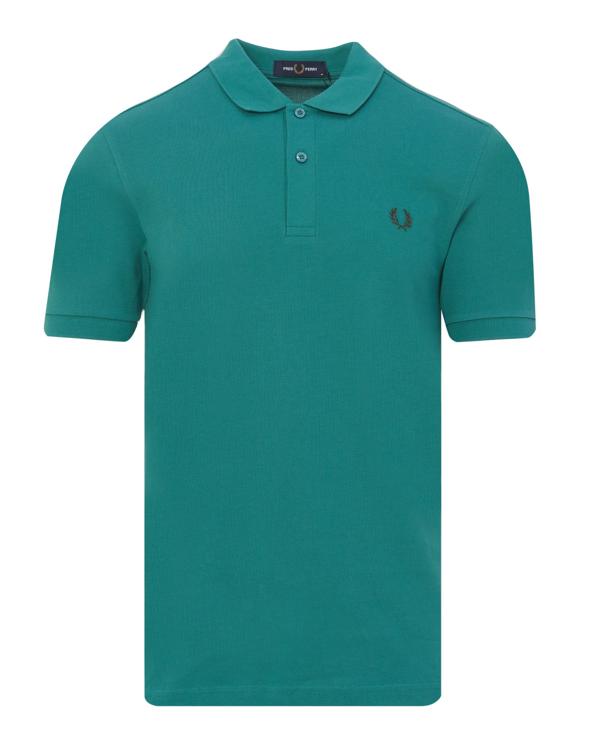 Fred Perry Polo KM Groen 083534-001-L