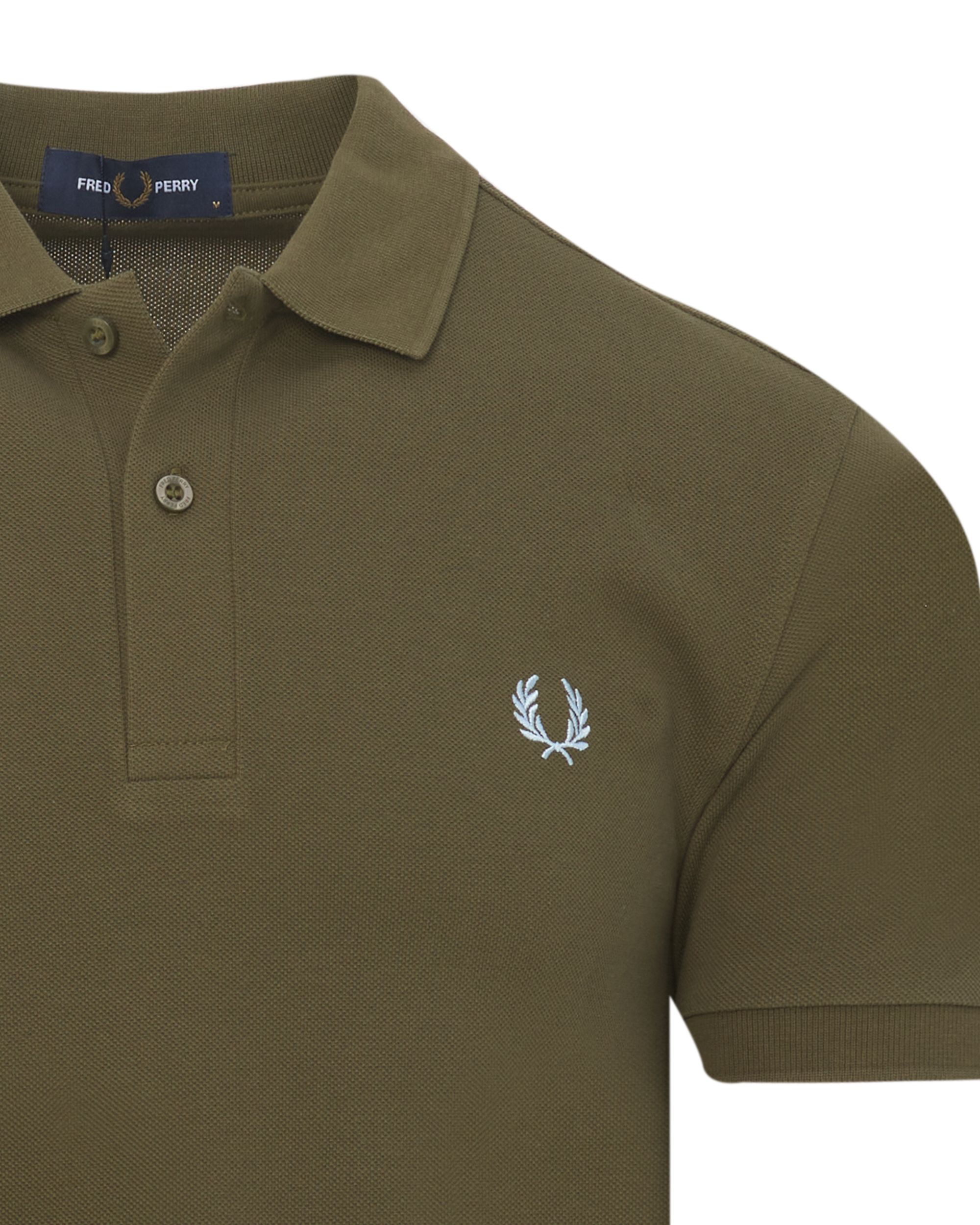 Fred Perry Polo KM Donker groen 083535-001-L