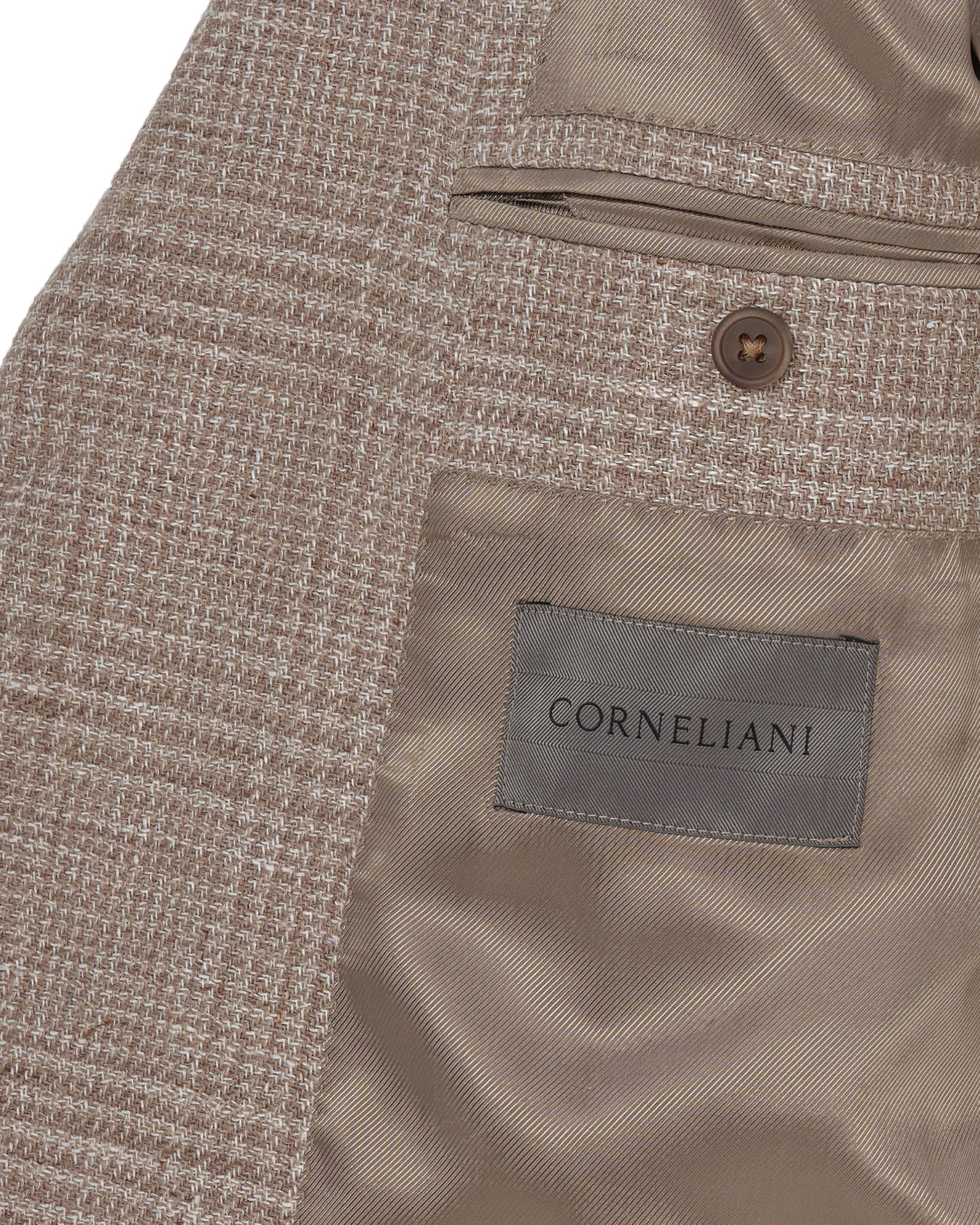 Corneliani Colbert Bruin ruit 083537-001-50