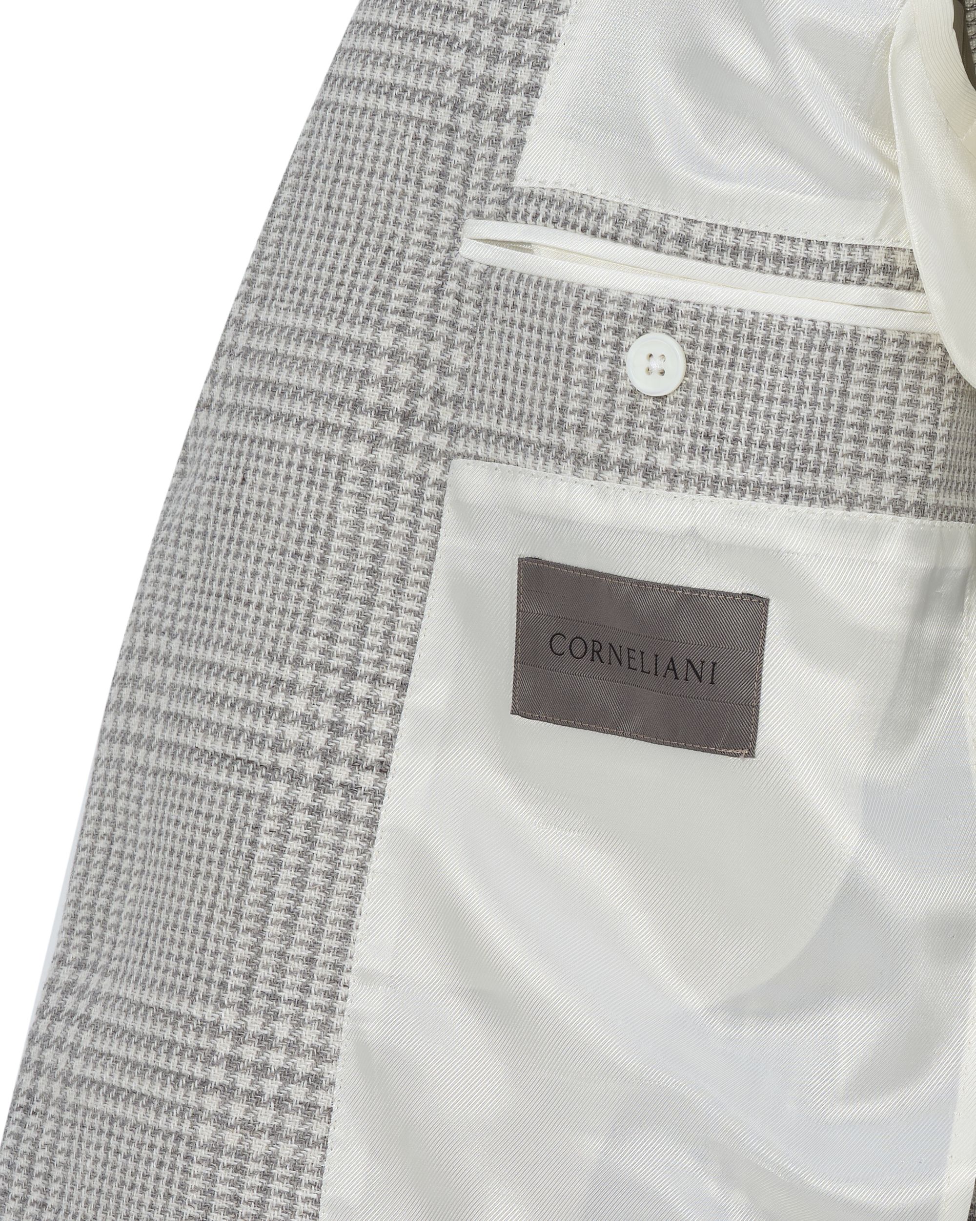 Corneliani Colbert Grijs ruit 083539-001-50
