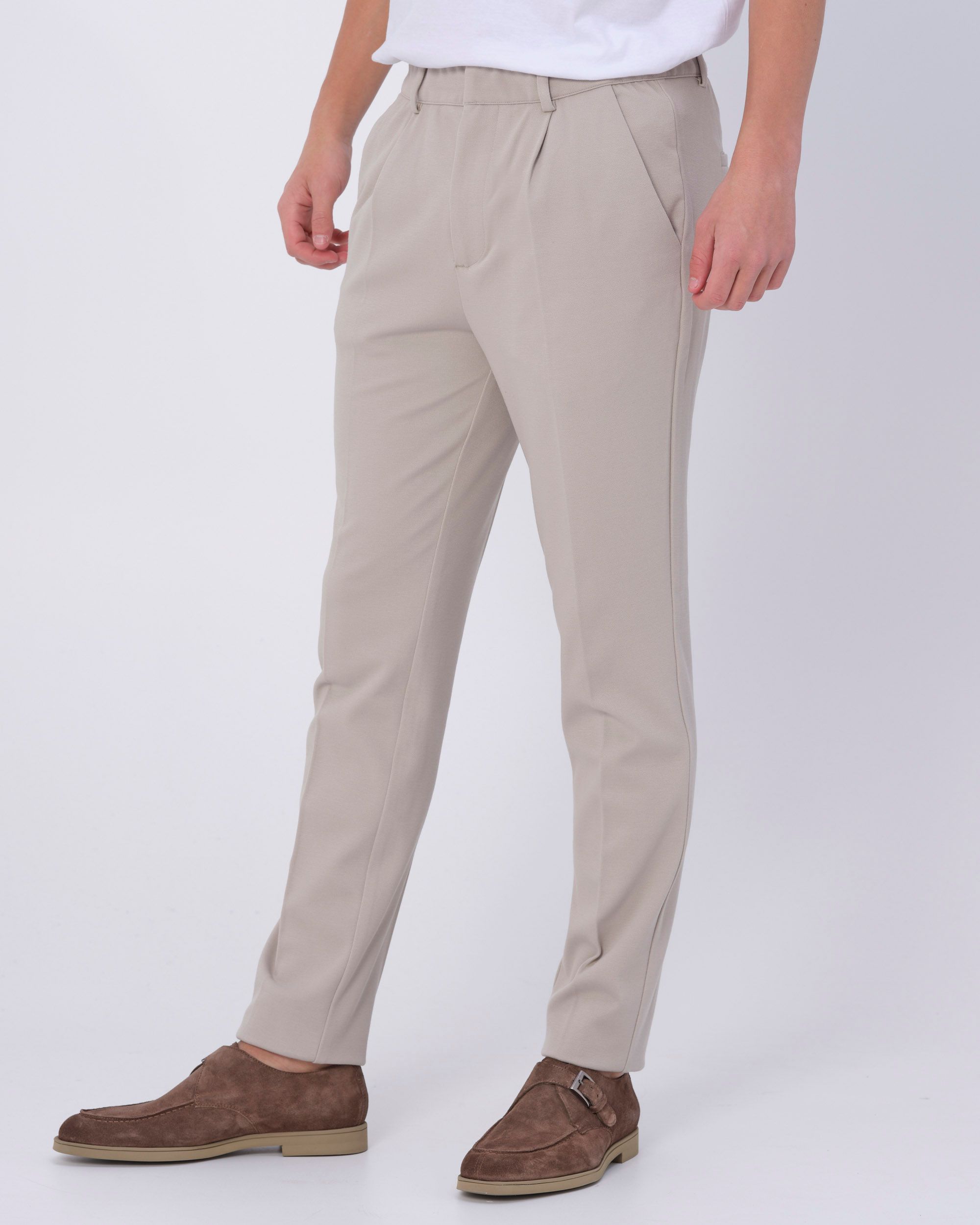 Kiefermann Pantalon Licht grijs 083565-001-L