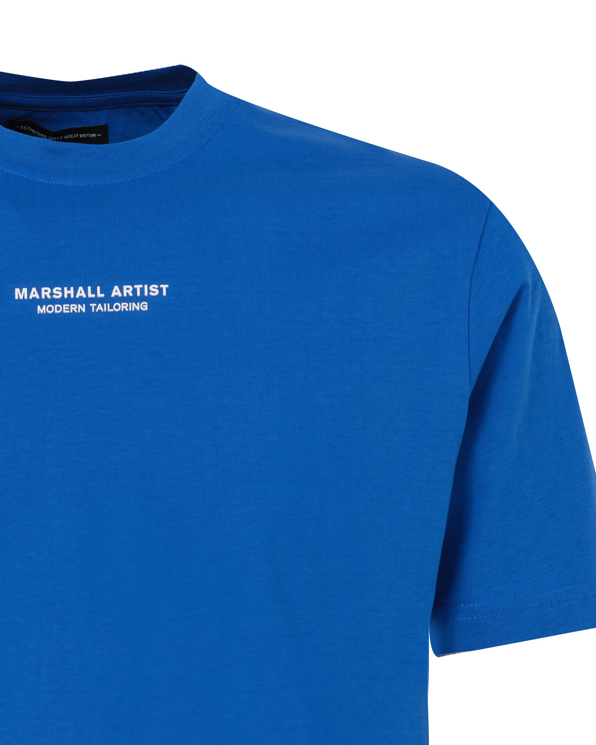 Marshall Artist T-shirt KM Blauw 083619-001-L