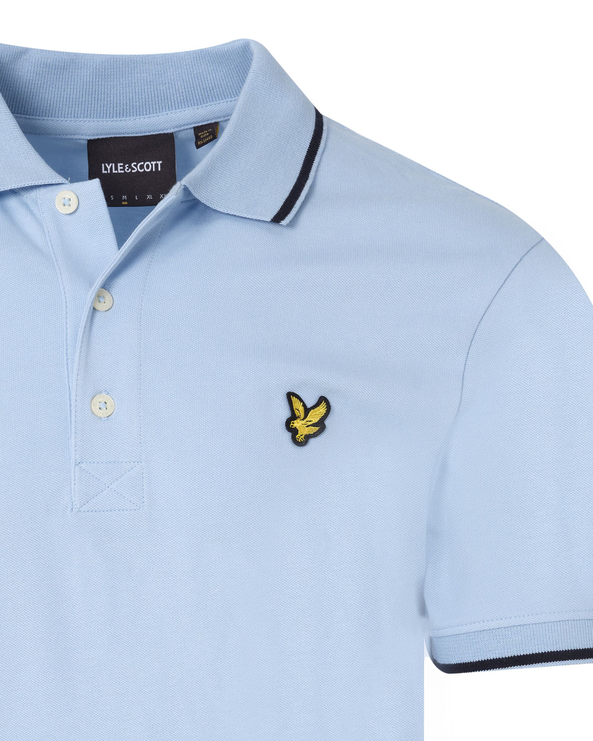 Lyle & Scott Polo KM Licht blauw 083725-001-L