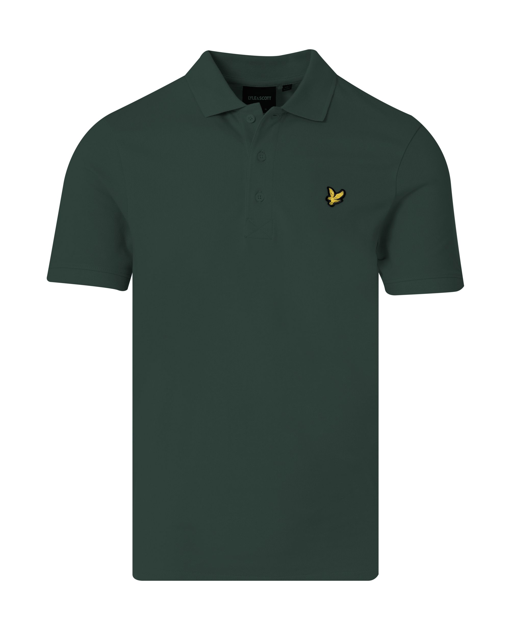 Lyle & Scott  Polo KM Donker groen 083731-001-L