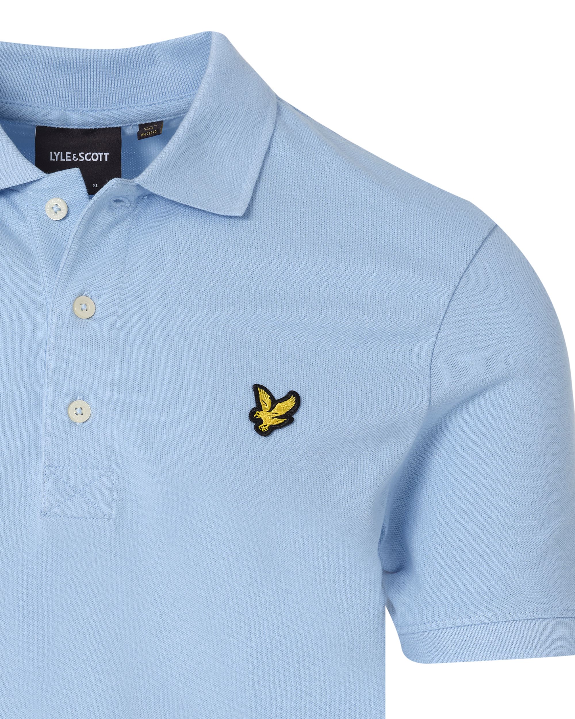 Lyle & Scott Polo KM Licht blauw 083732-001-L