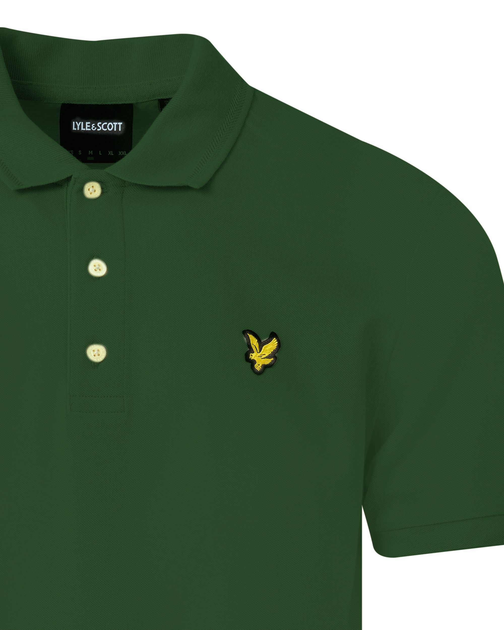 Lyle & Scott Polo KM Licht groen 083735-001-L