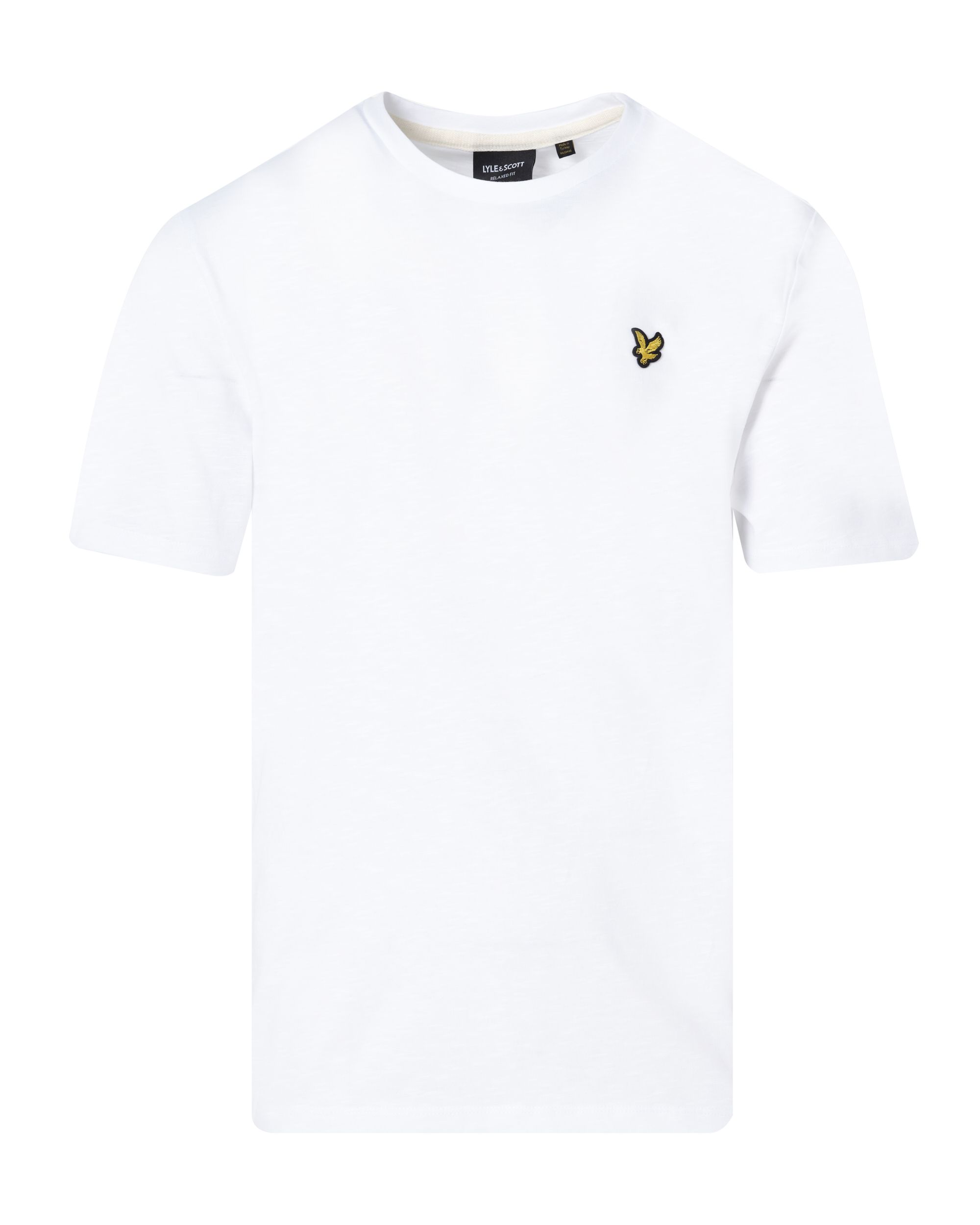 Lyle & Scott T-shirt KM Wit 083742-001-L