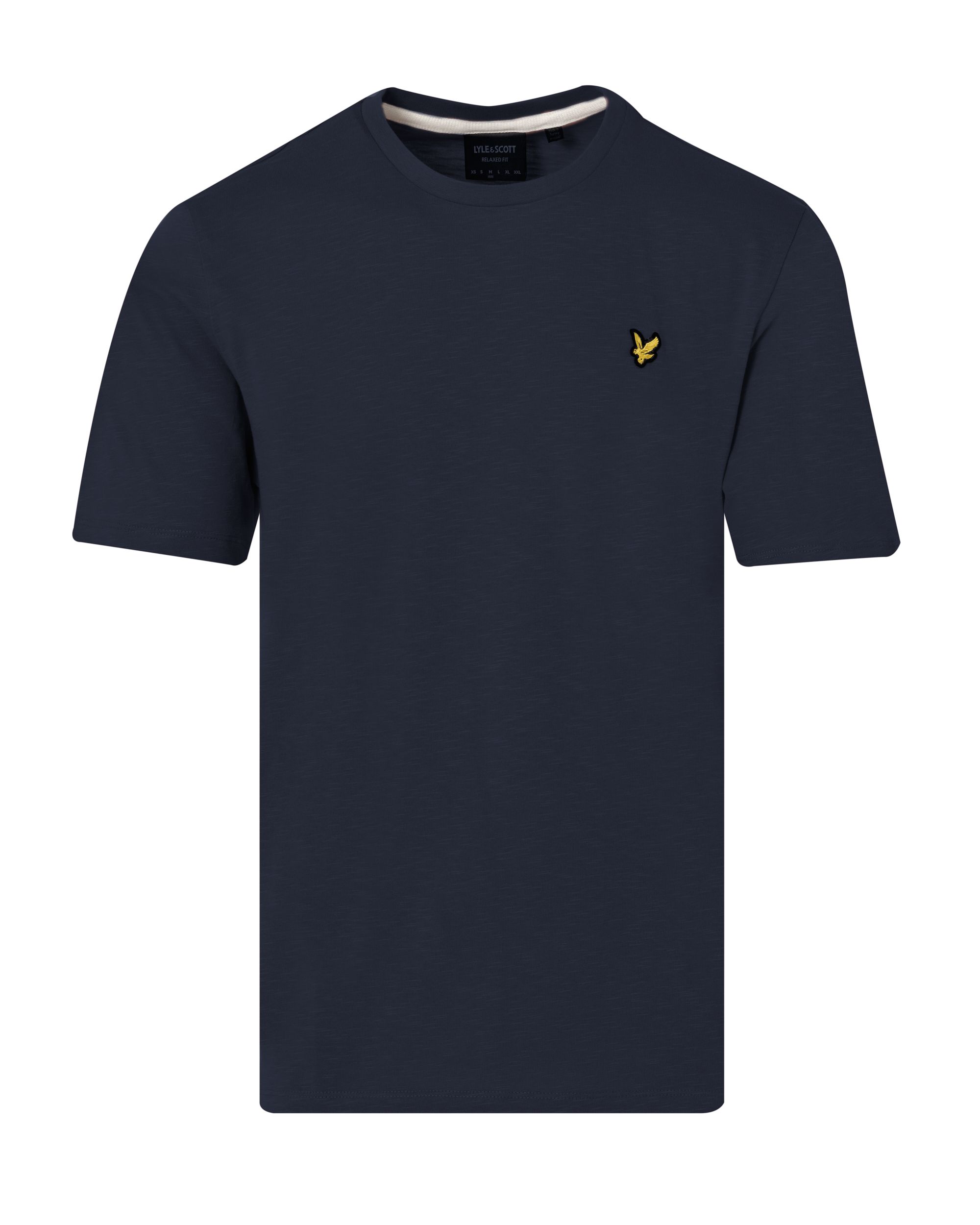 Lyle & Scott T-shirt KM Donker blauw 083746-001-L