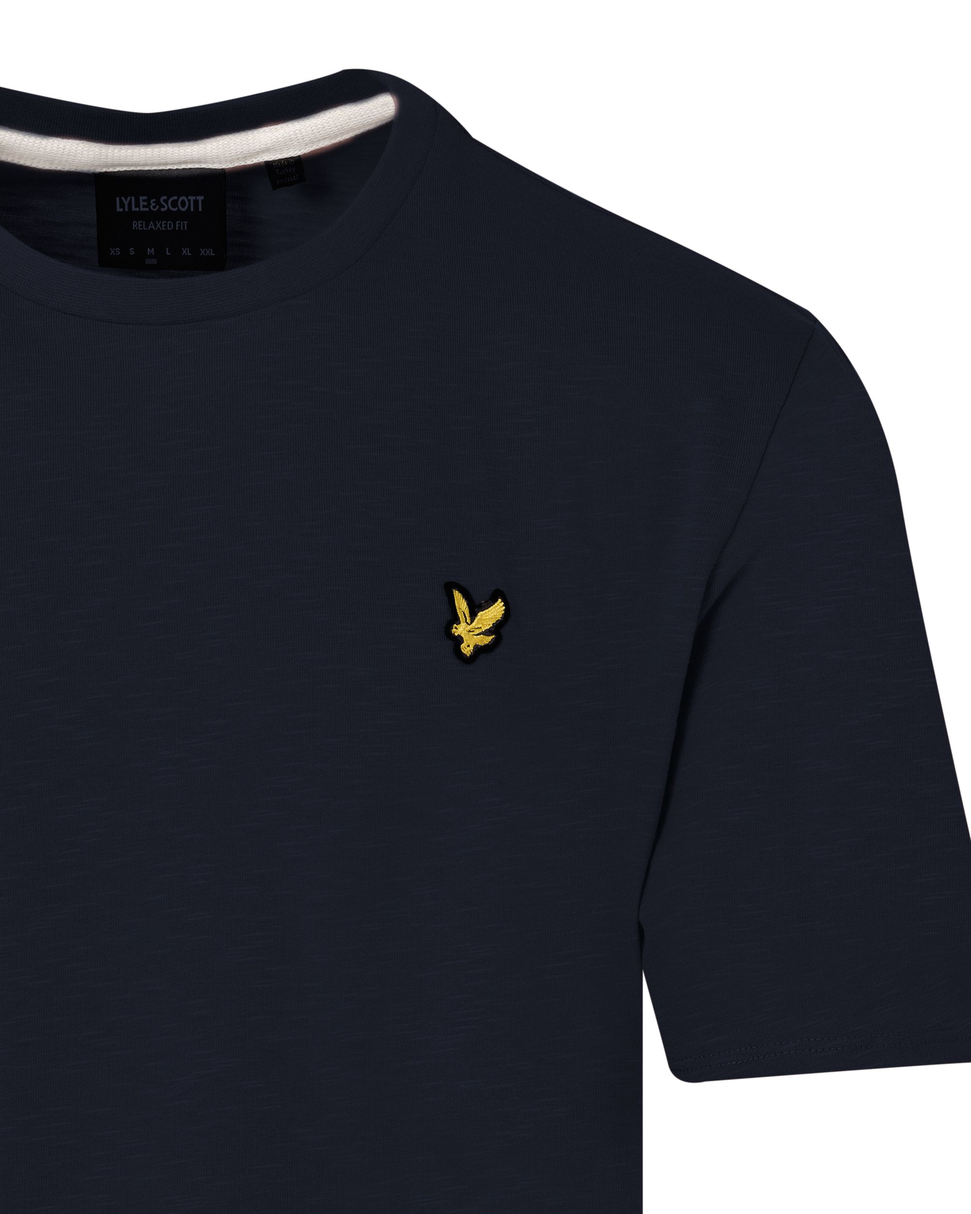 Lyle & Scott T-shirt KM Donker blauw 083750-001-L