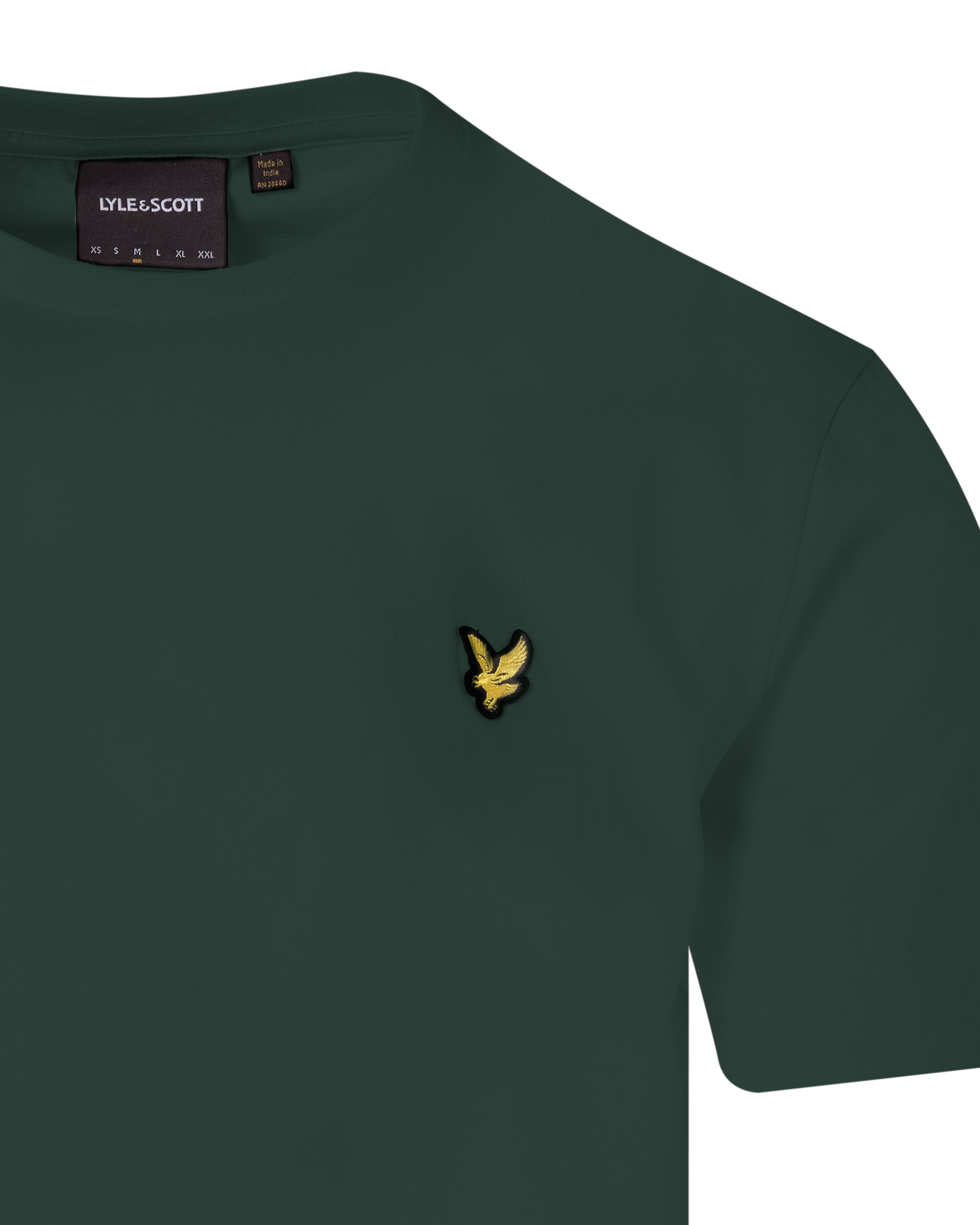 Lyle & Scott T-shirt KM Donker groen 083757-001-L