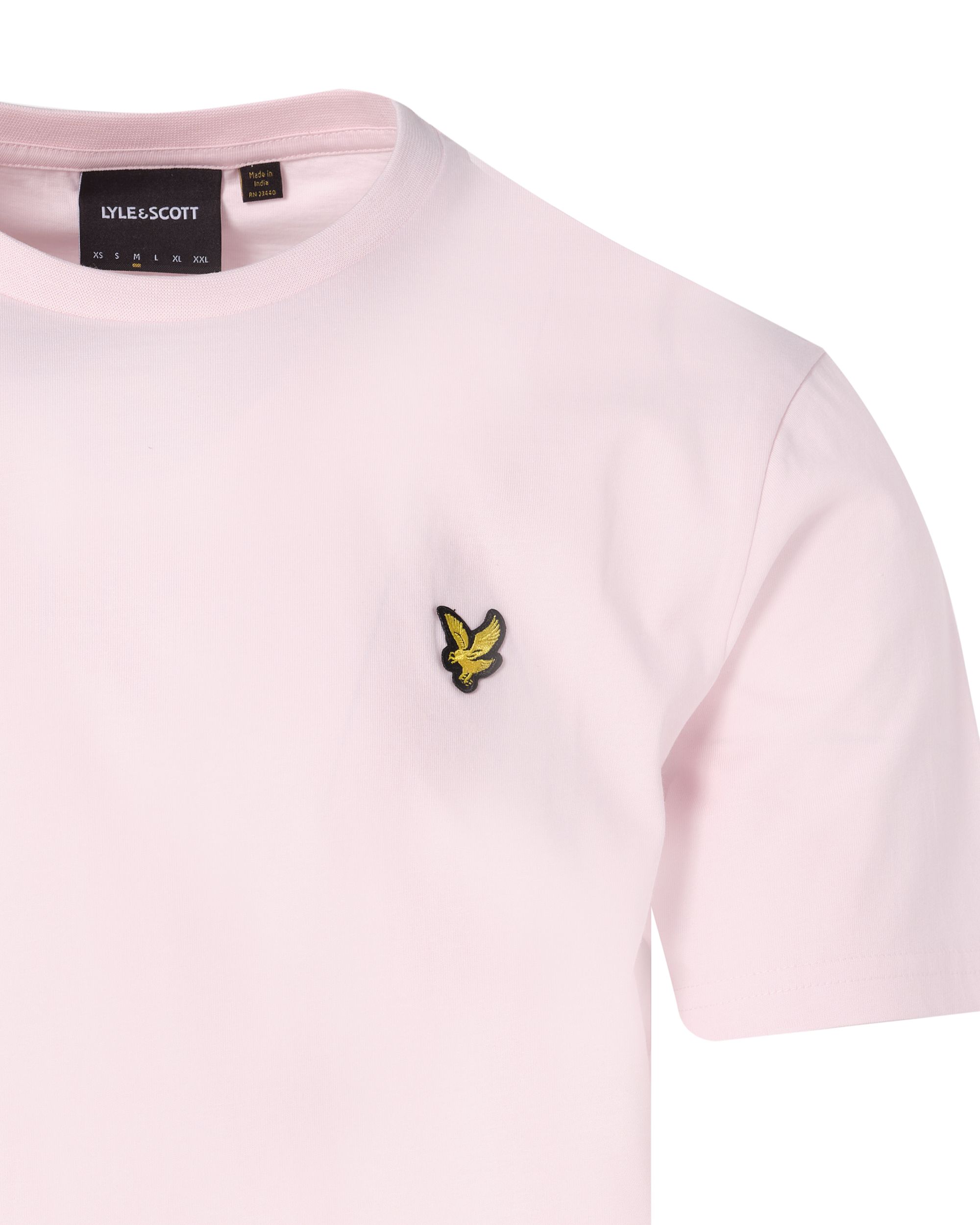 Lyle & Scott T-shirt KM Roze 083759-001-L