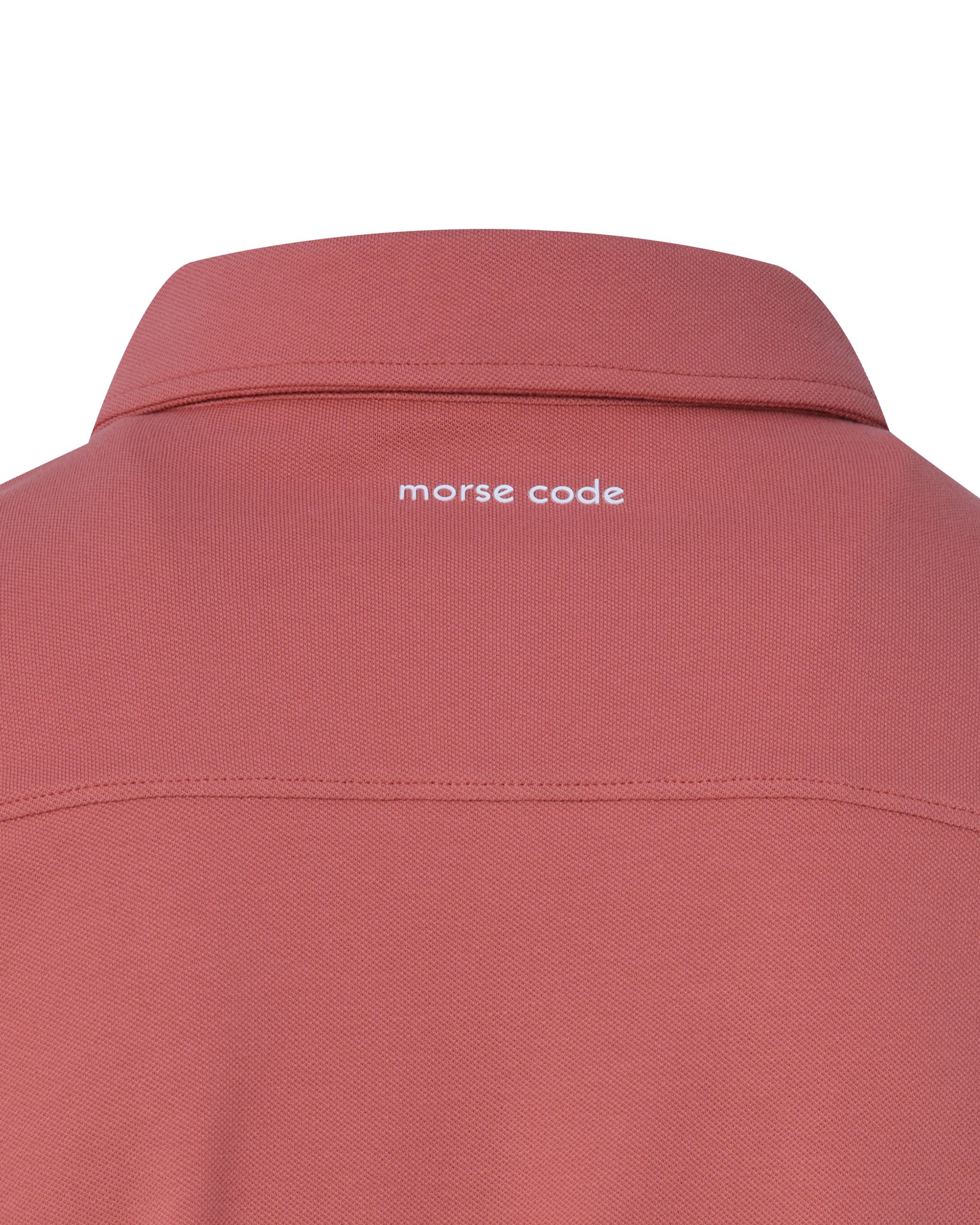 Morse Code Polo KM Rood 083805-001-L