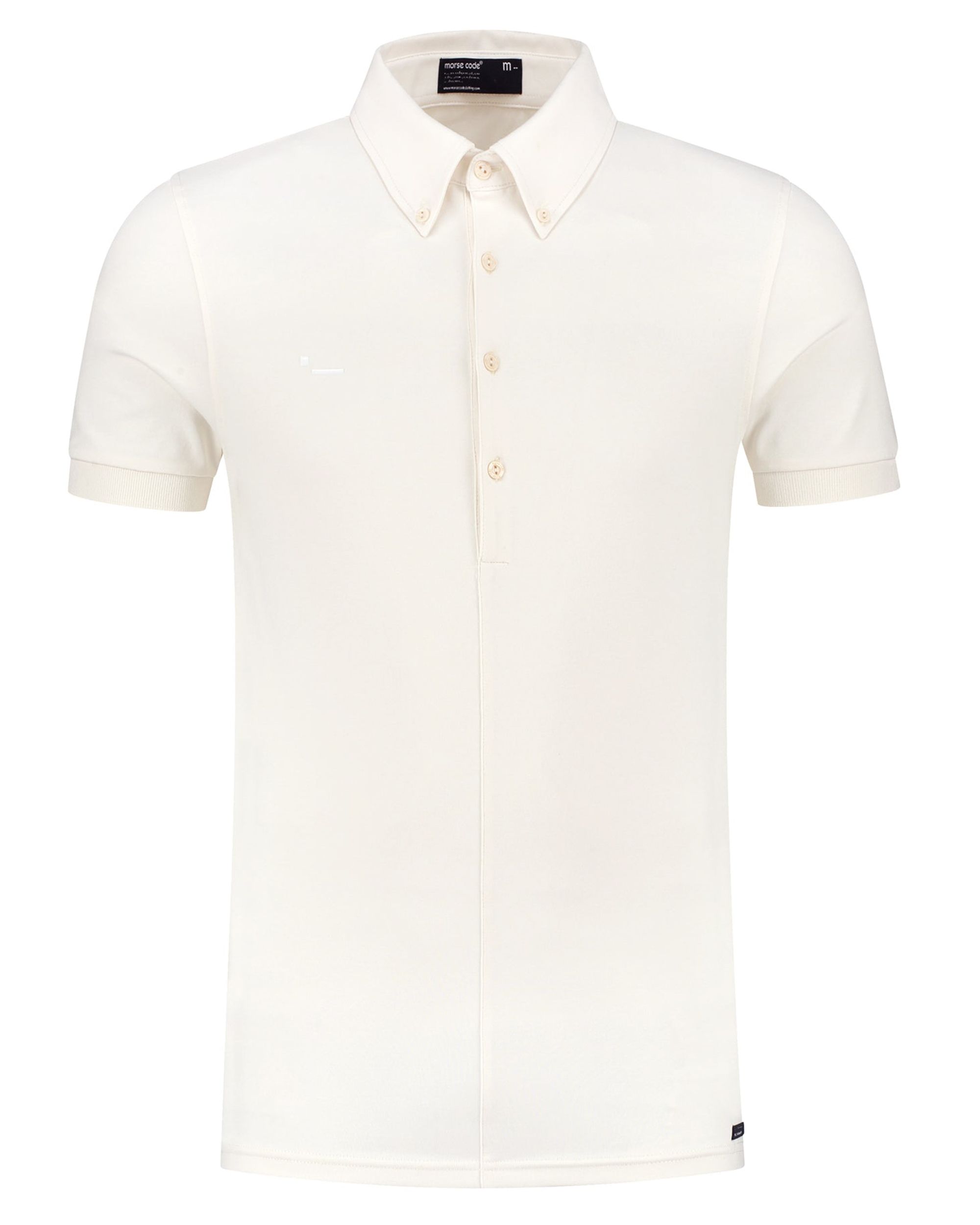 Morse Code Polo KM Beige 083807-001-L