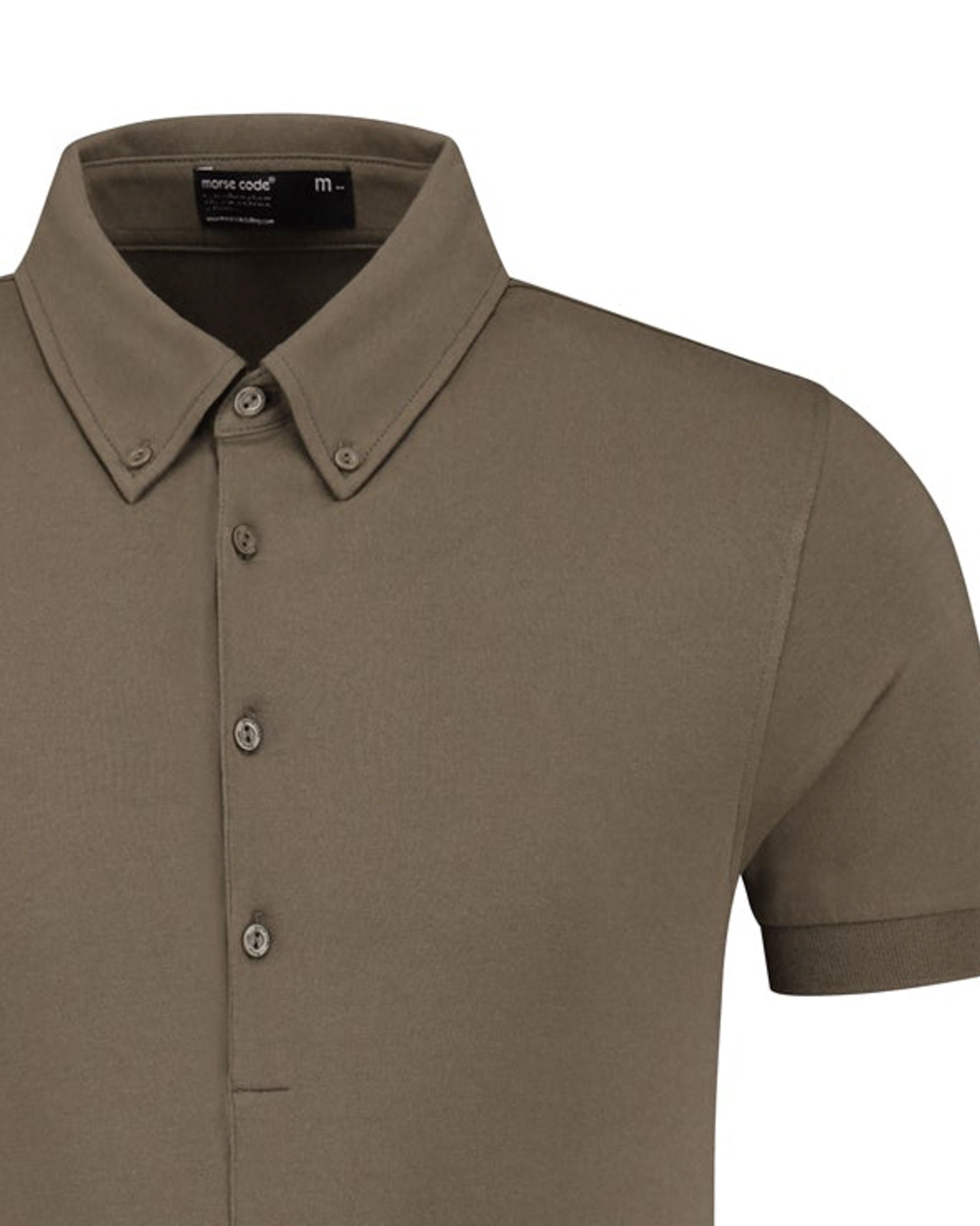 Morse Code Polo KM Khaki 083808-001-L