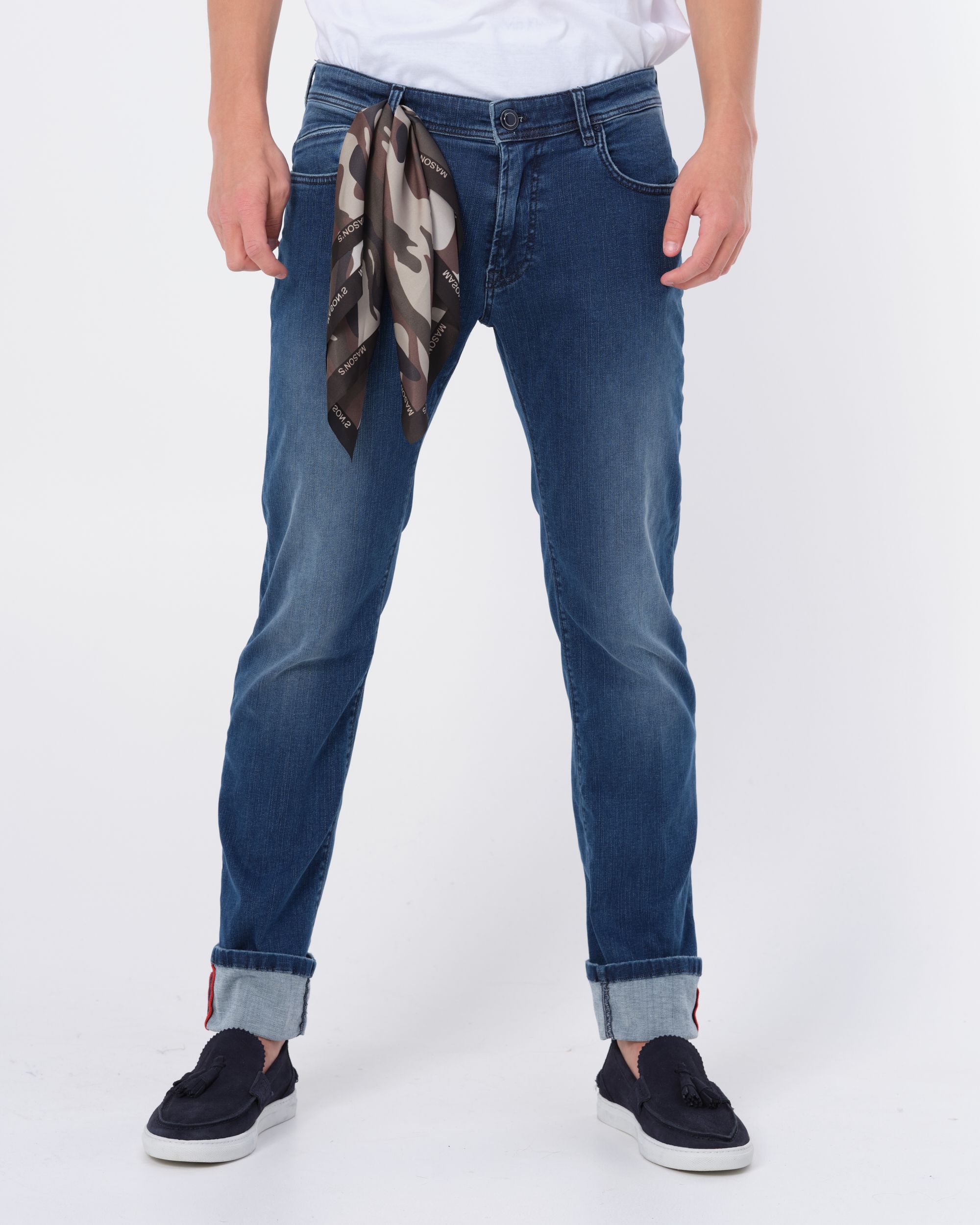 Mason's Jeans Donker blauw 083825-001-31