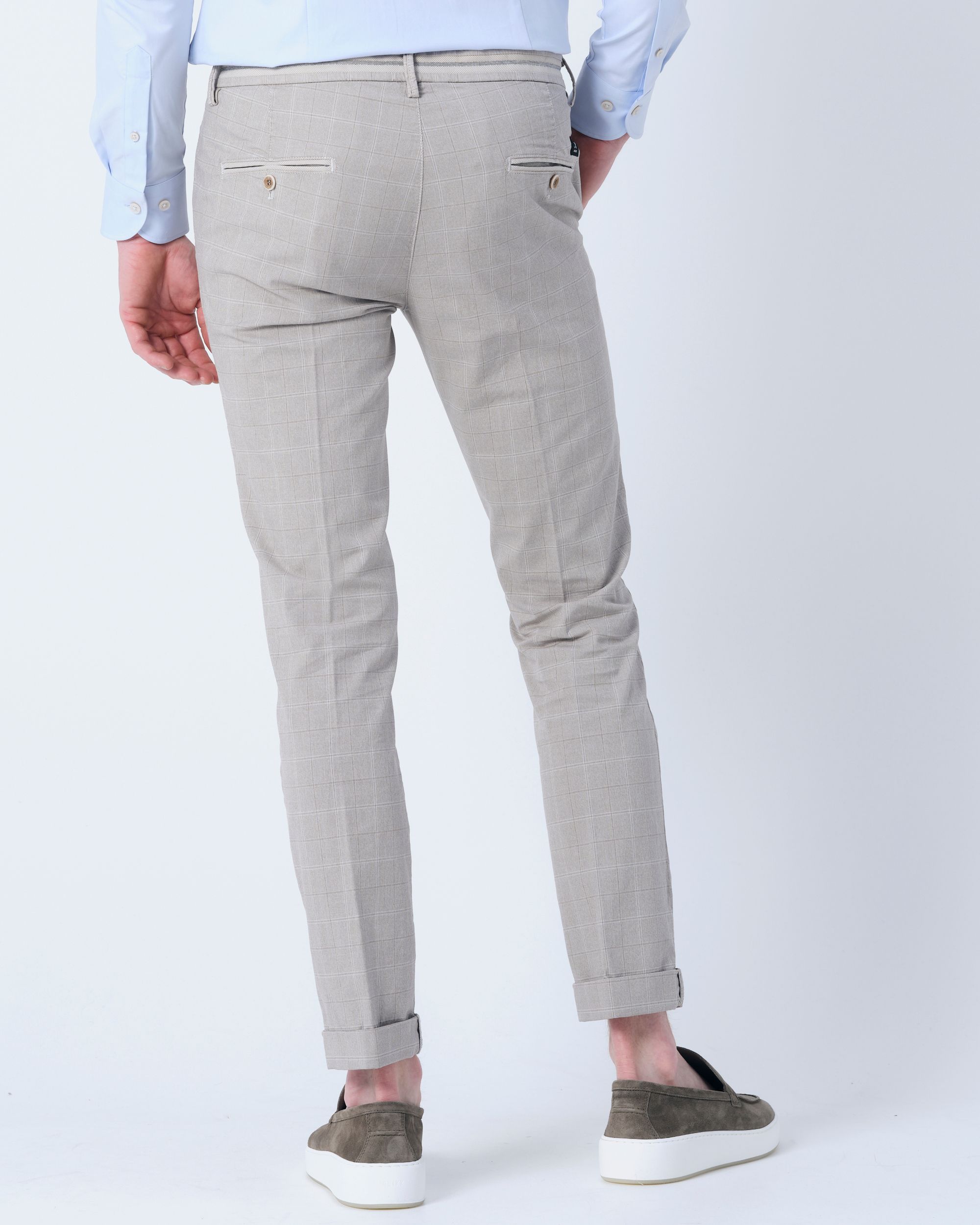 Mason's Chino Grijs ruit 083834-001-46