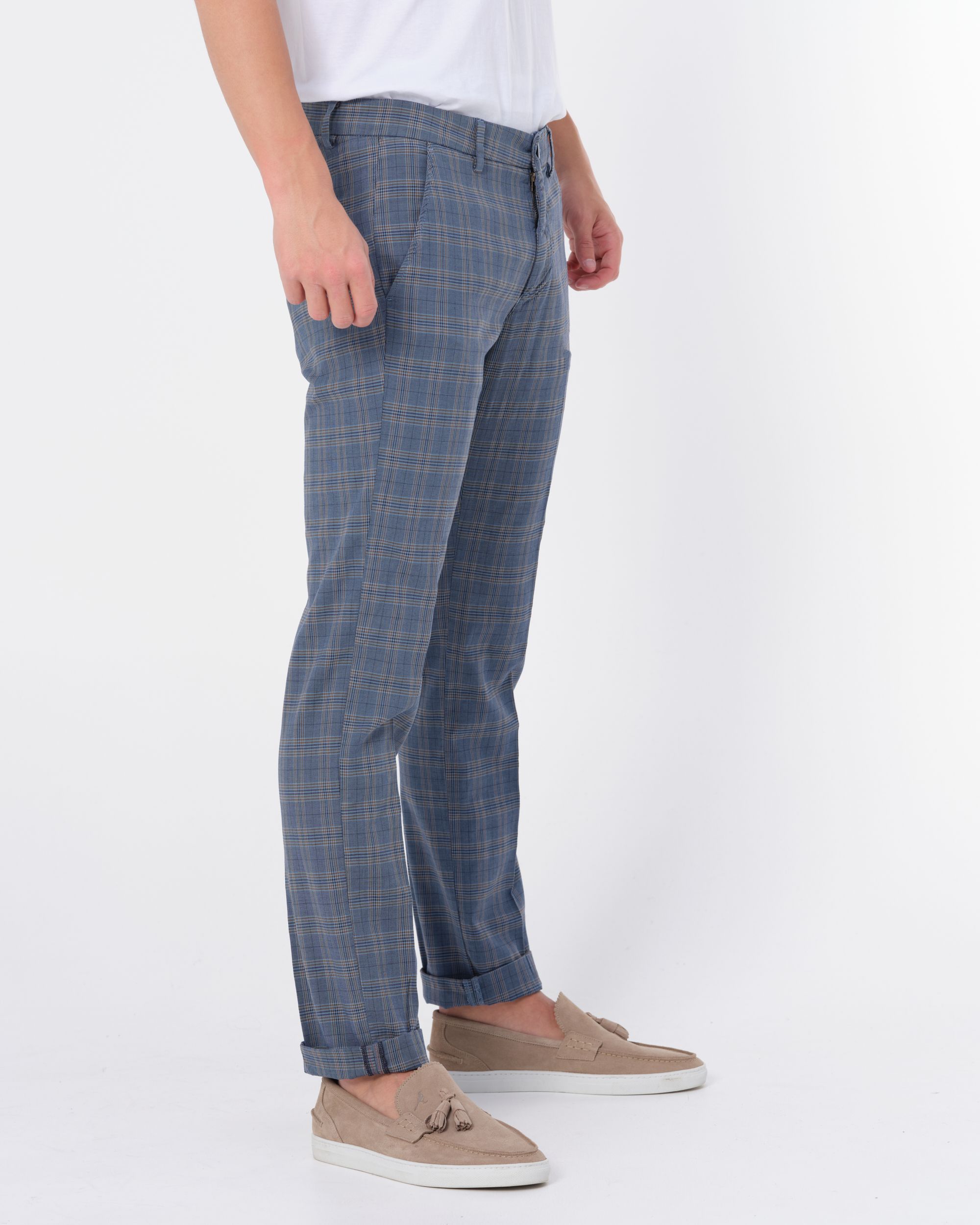 Mason's Chino Grijs ruit 083838-001-46