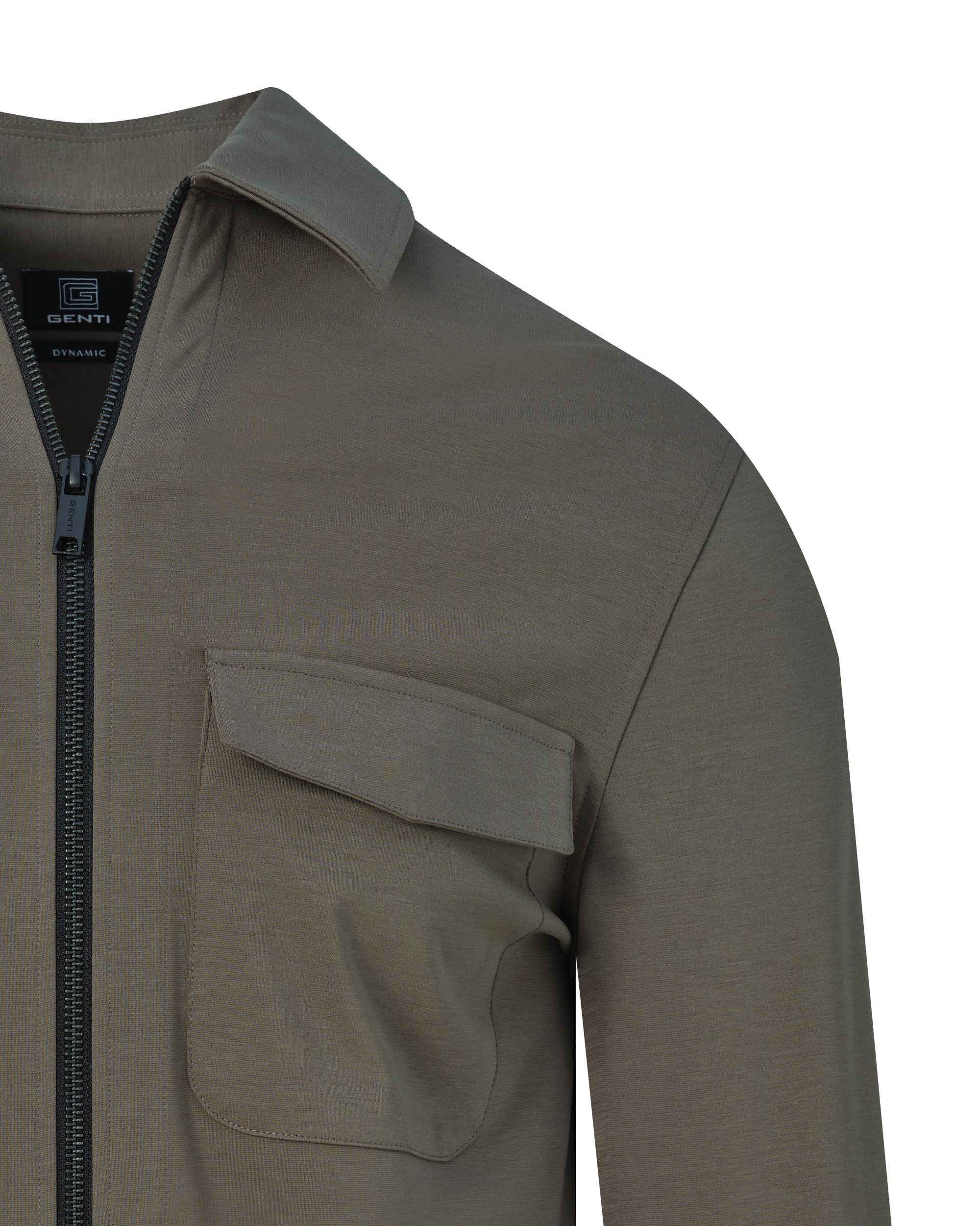 Genti Overshirt Groen 083856-001-L